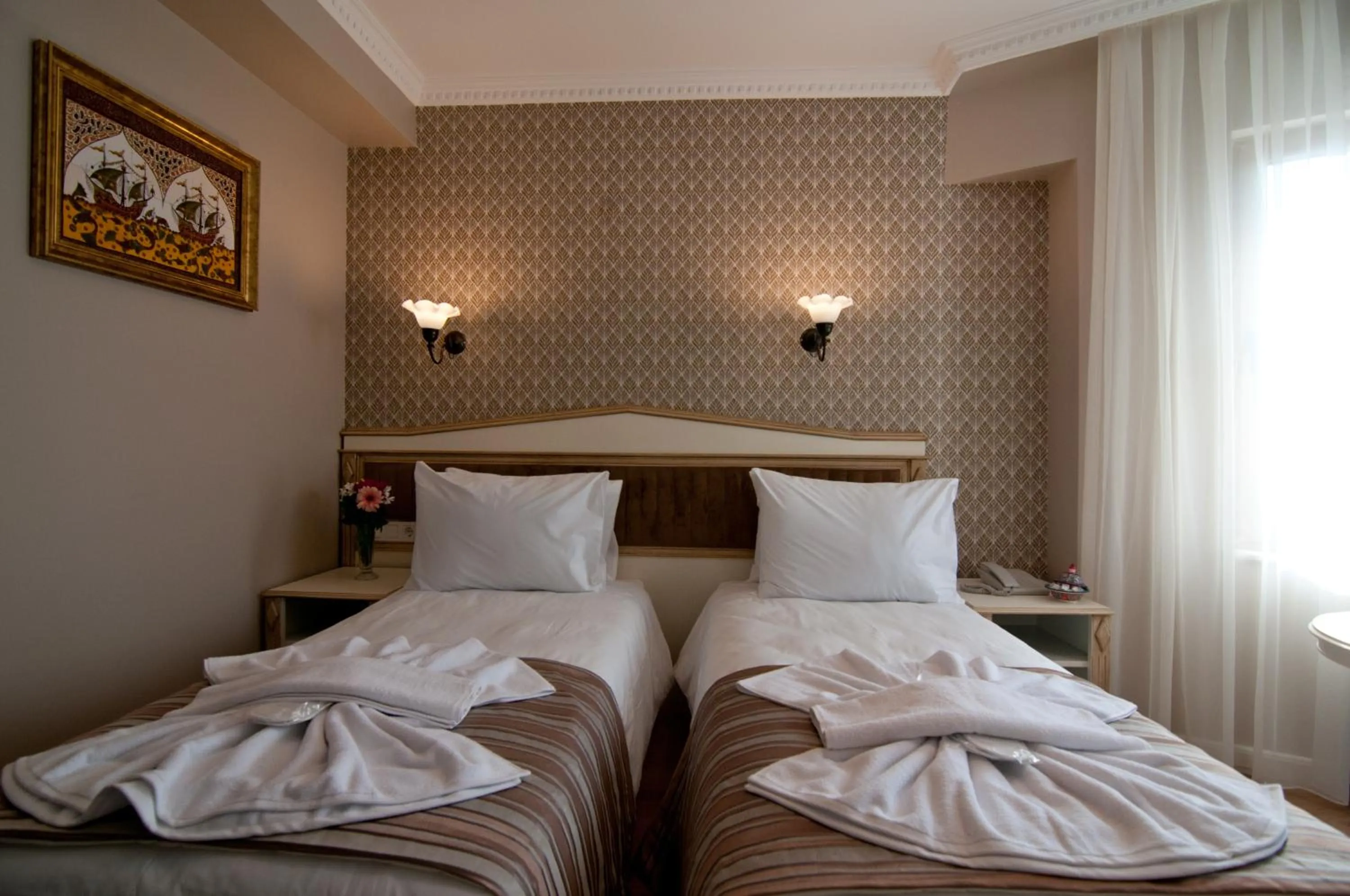 Bed in Mevlana Hotel