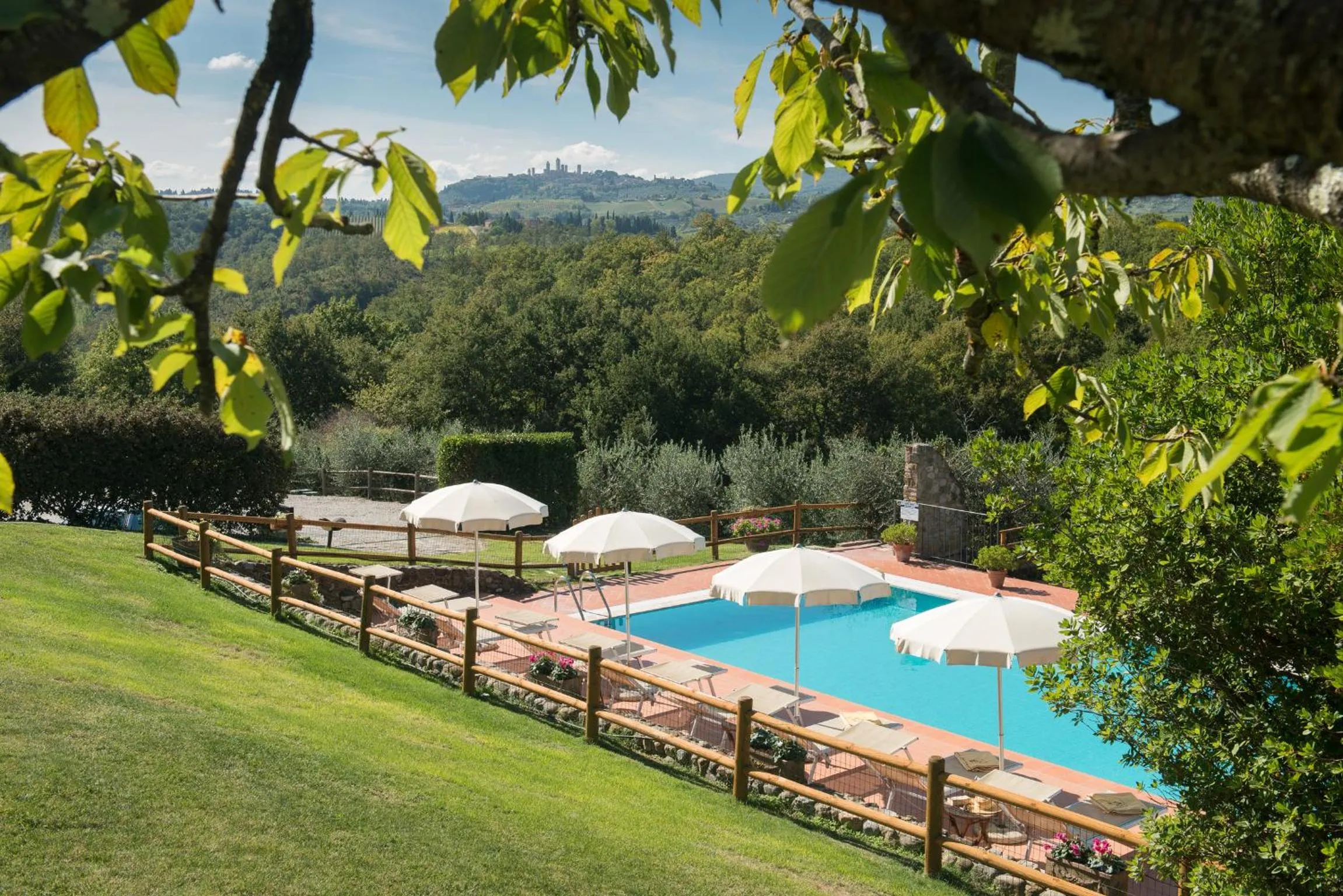 Swimming pool in Il Coltro