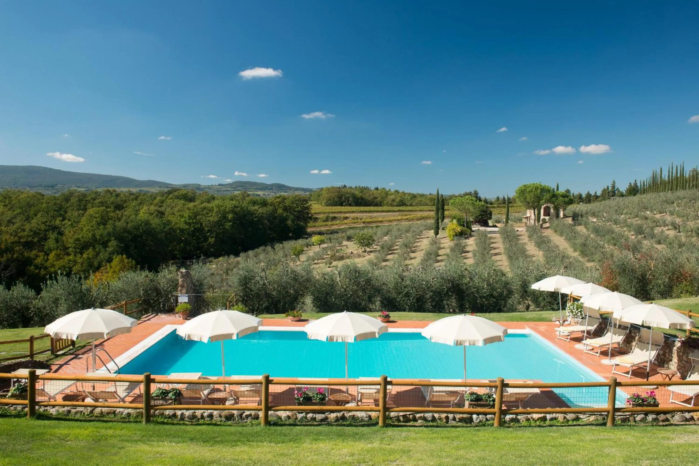 Swimming pool in Il Coltro