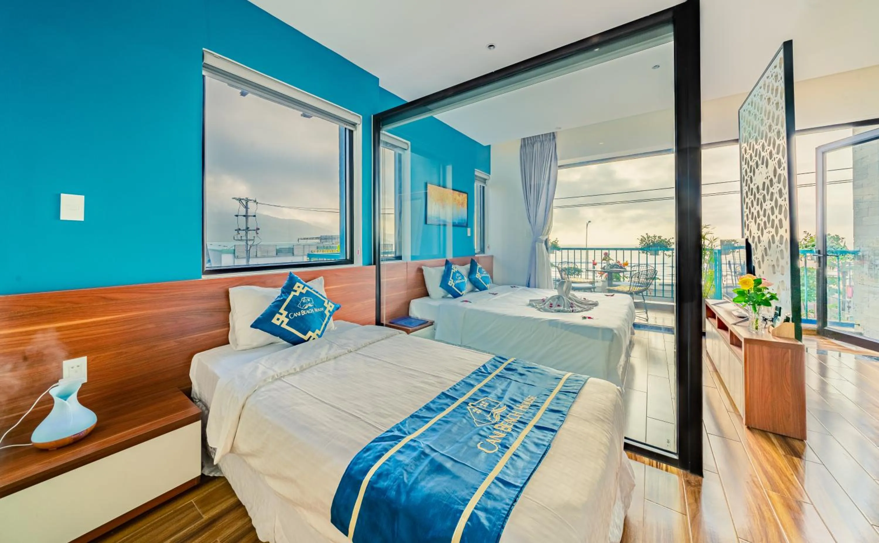 Bed in Cani Beach House