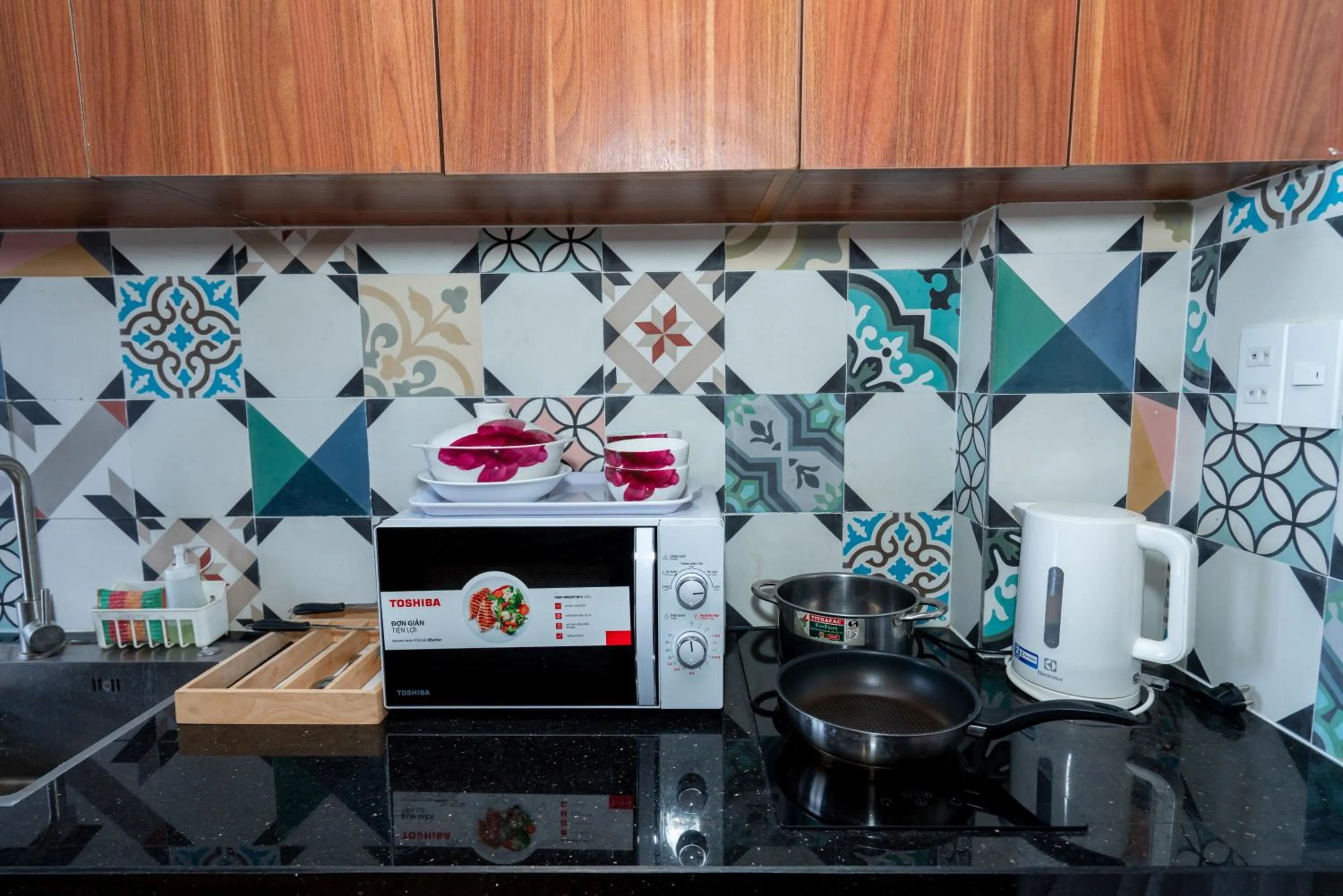 stove in Cani Beach House