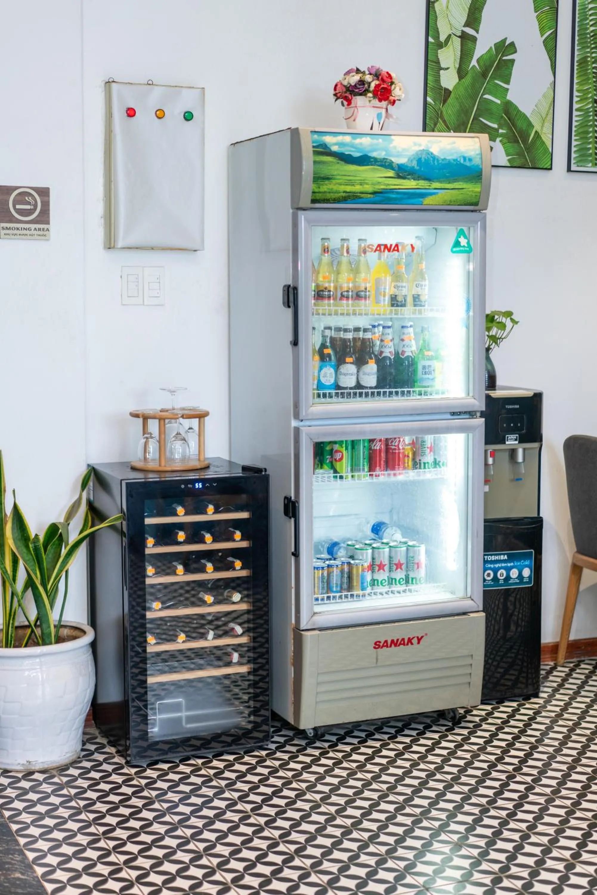 minibar in Cani Beach House