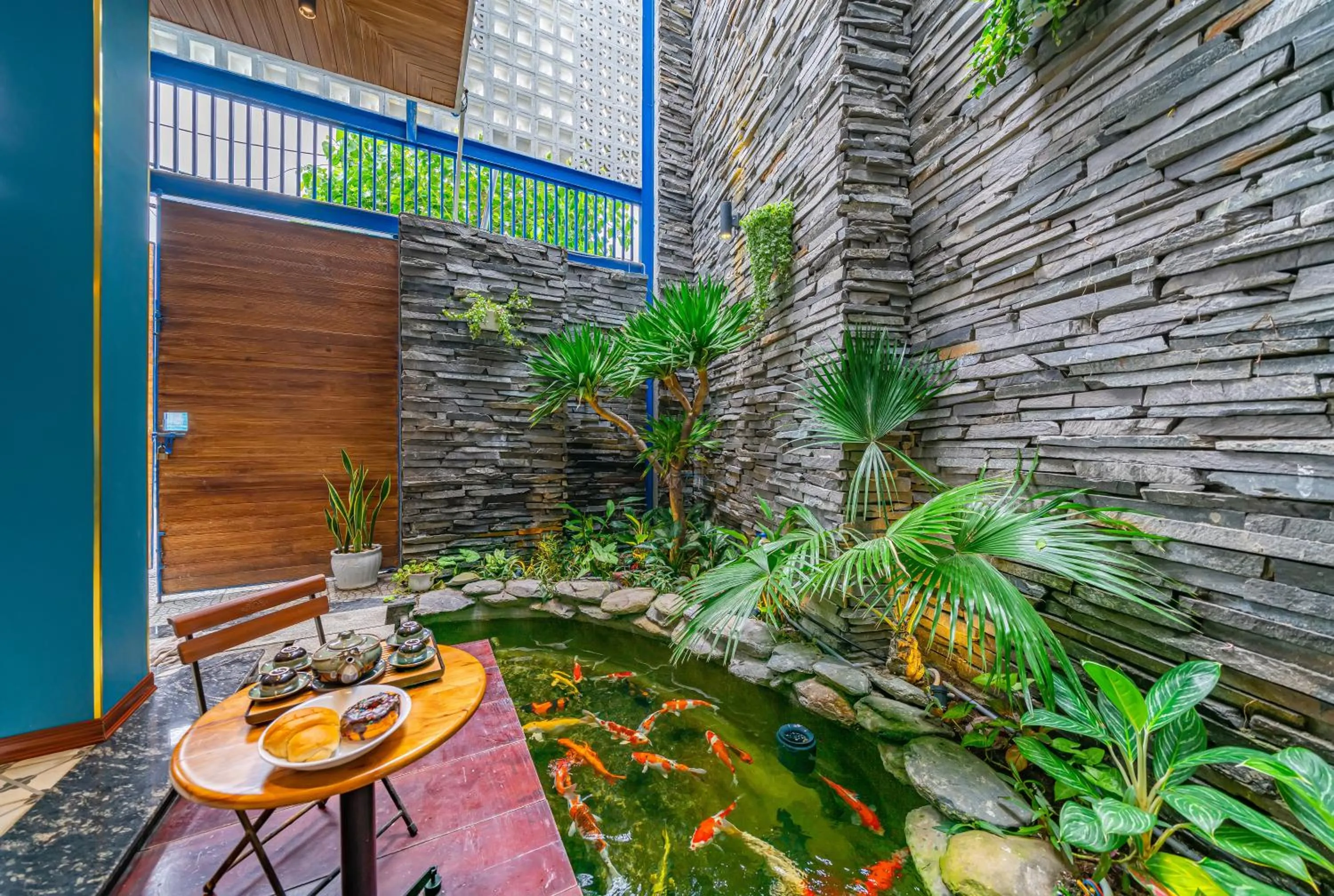 Patio in Cani Beach House