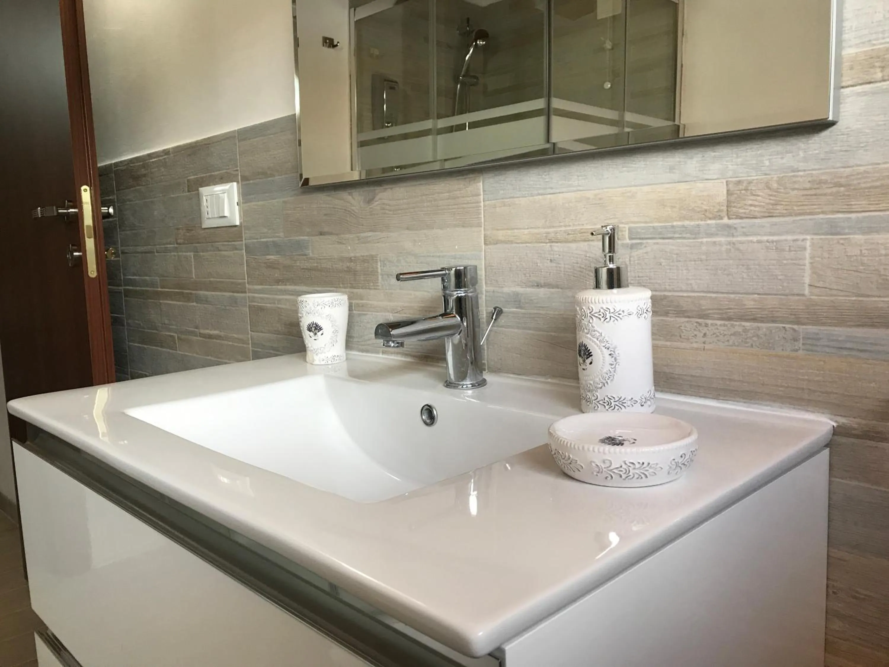 Bathroom in B&B Le Mansarde