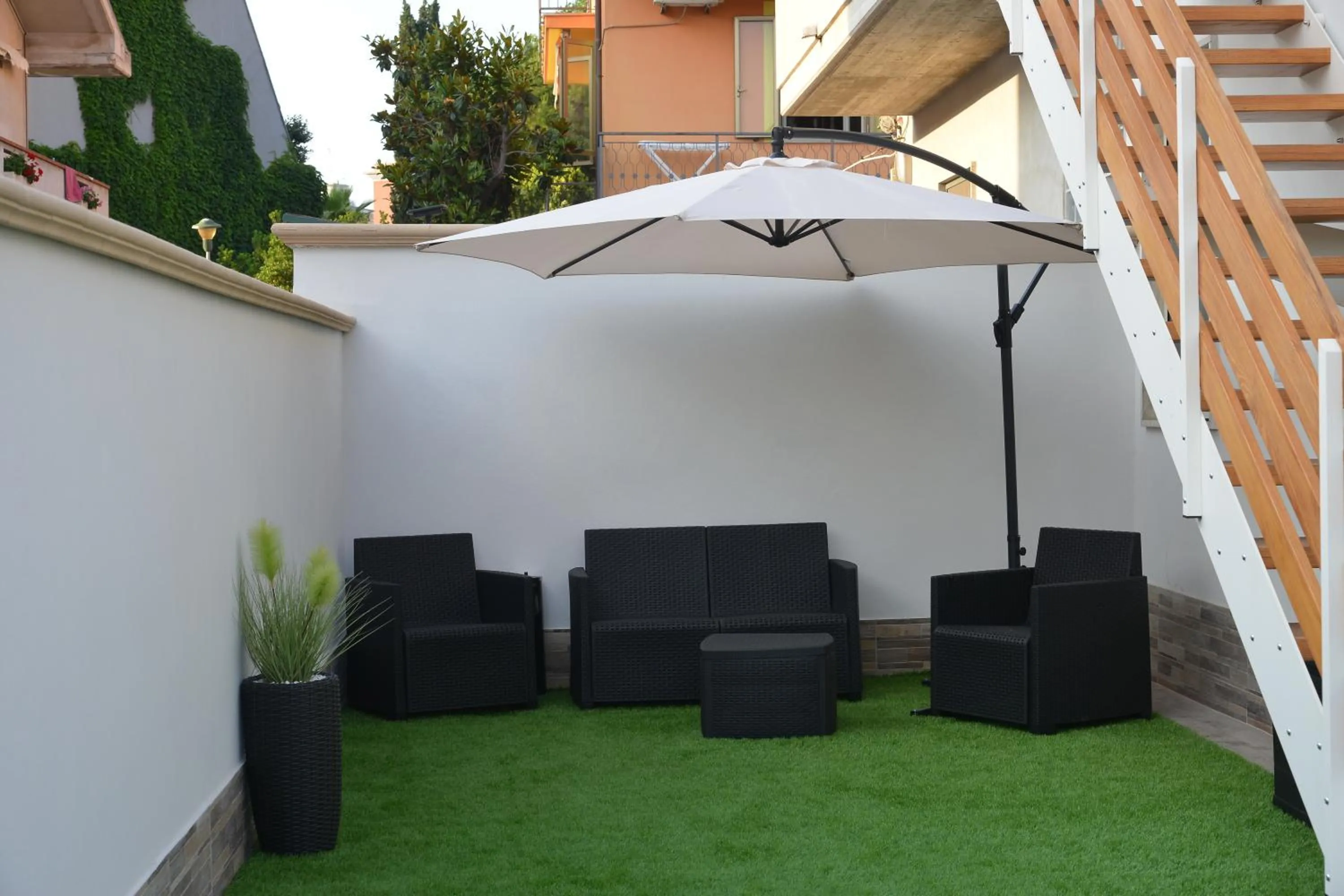 Garden in B&B Le Mansarde