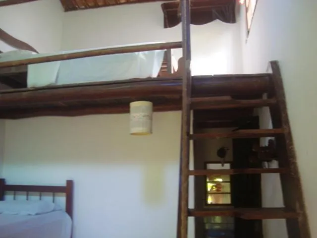 Decorative detail, Bed in Pousada O Cantinho