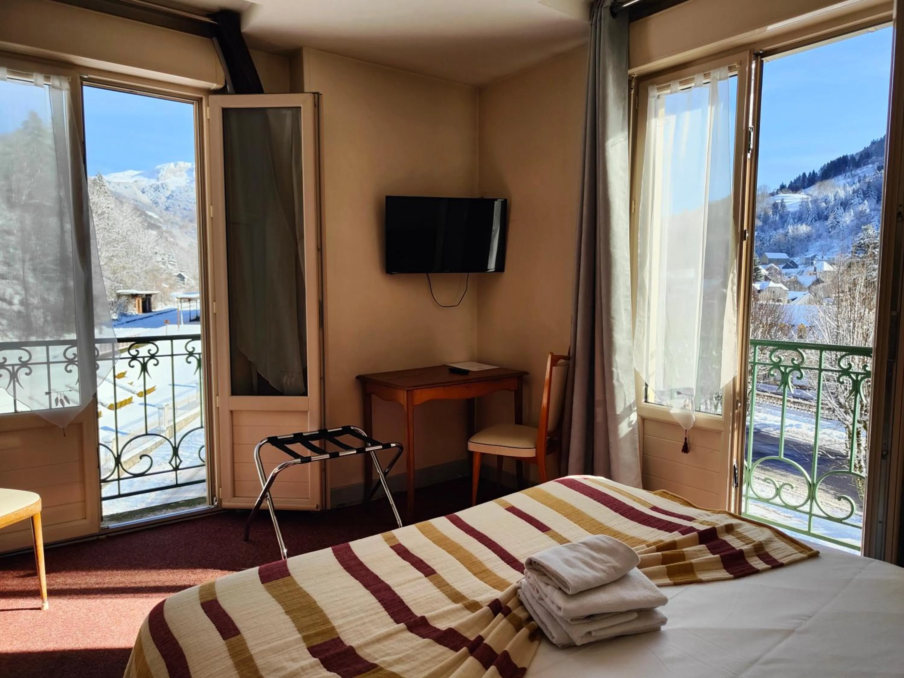 Bed in Hotel Au Val Doré