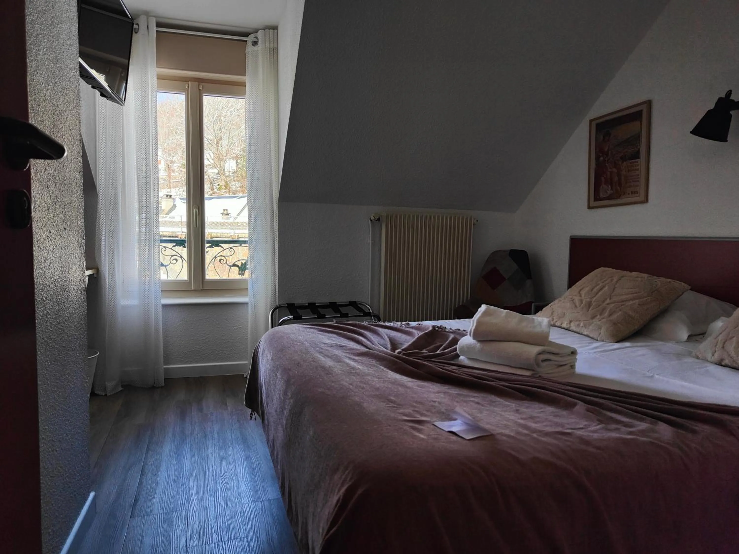 Bed in Hotel Au Val Doré