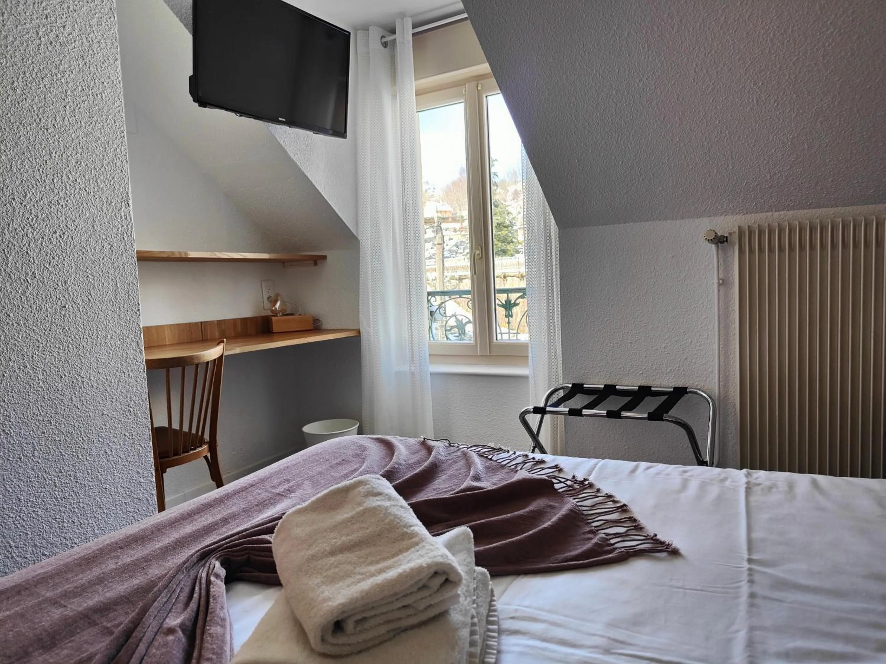 Bed in Hotel Au Val Doré