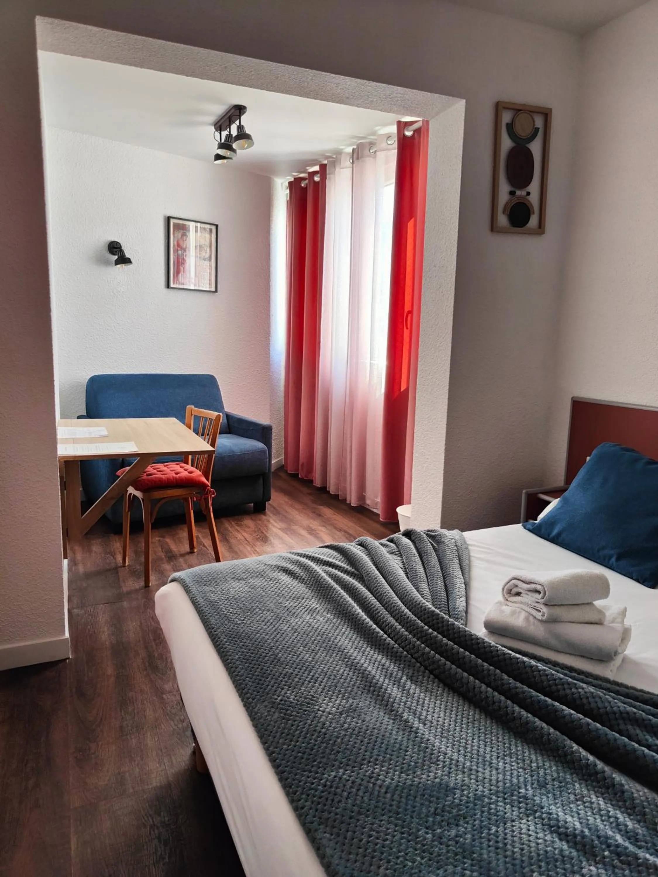 Bed in Hotel Au Val Doré