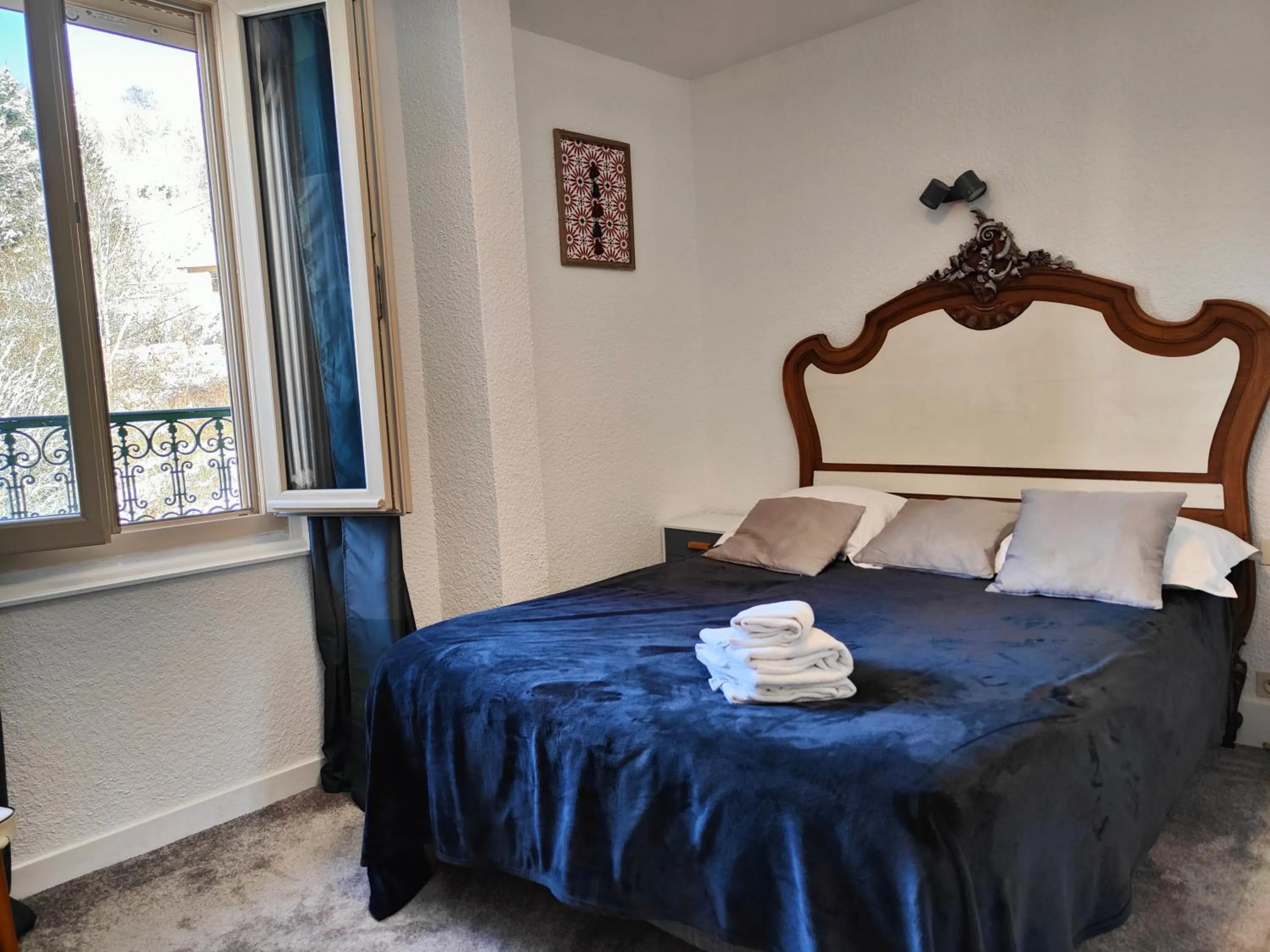 Bed in Hotel Au Val Doré