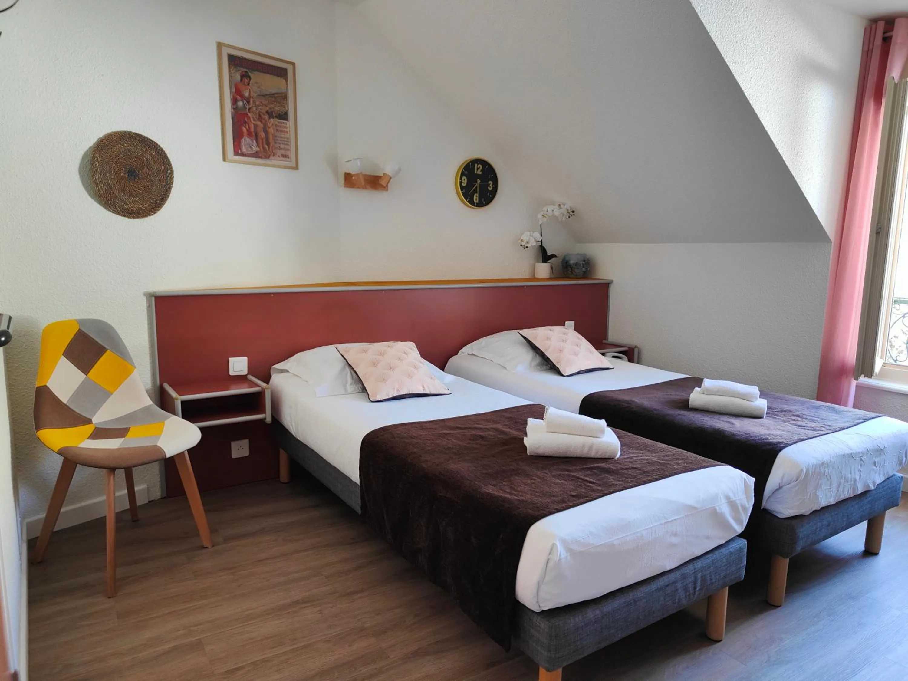 Bed in Hotel Au Val Doré