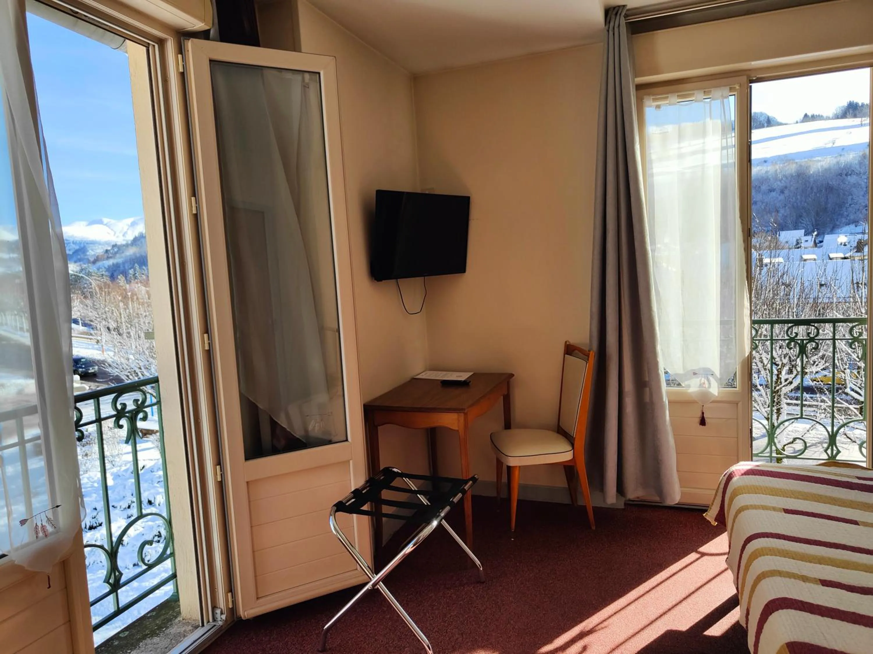 Bed in Hotel Au Val Doré