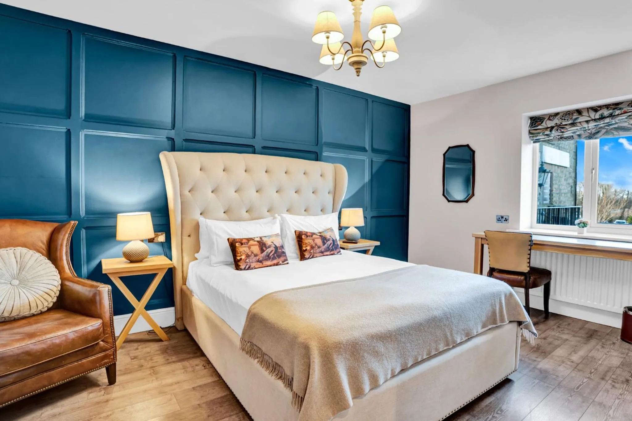 Bed in Pyes Mill Hotel Conder Green