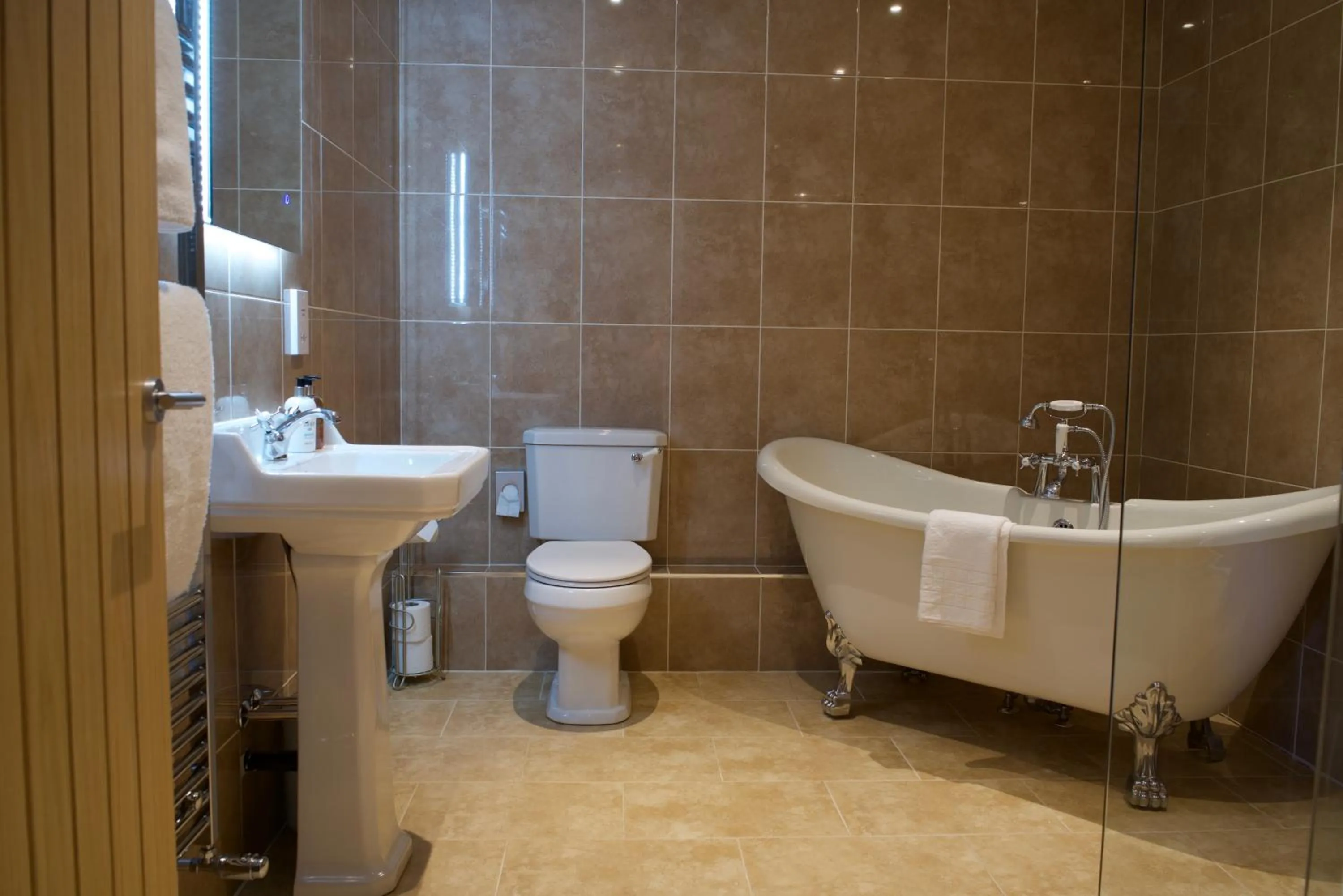 Bathroom in Pyes Mill Hotel Conder Green