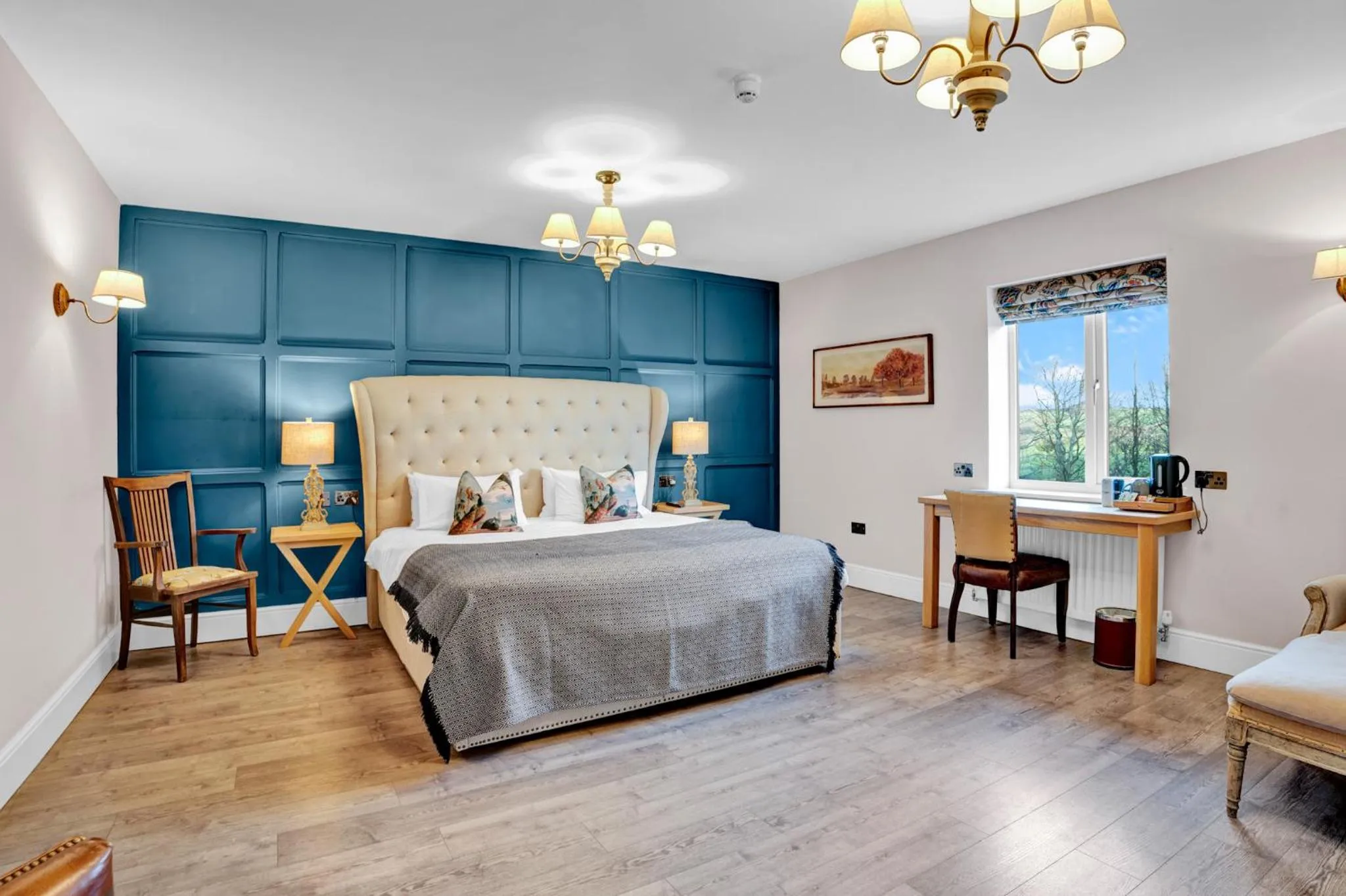 Bed in Pyes Mill Hotel Conder Green