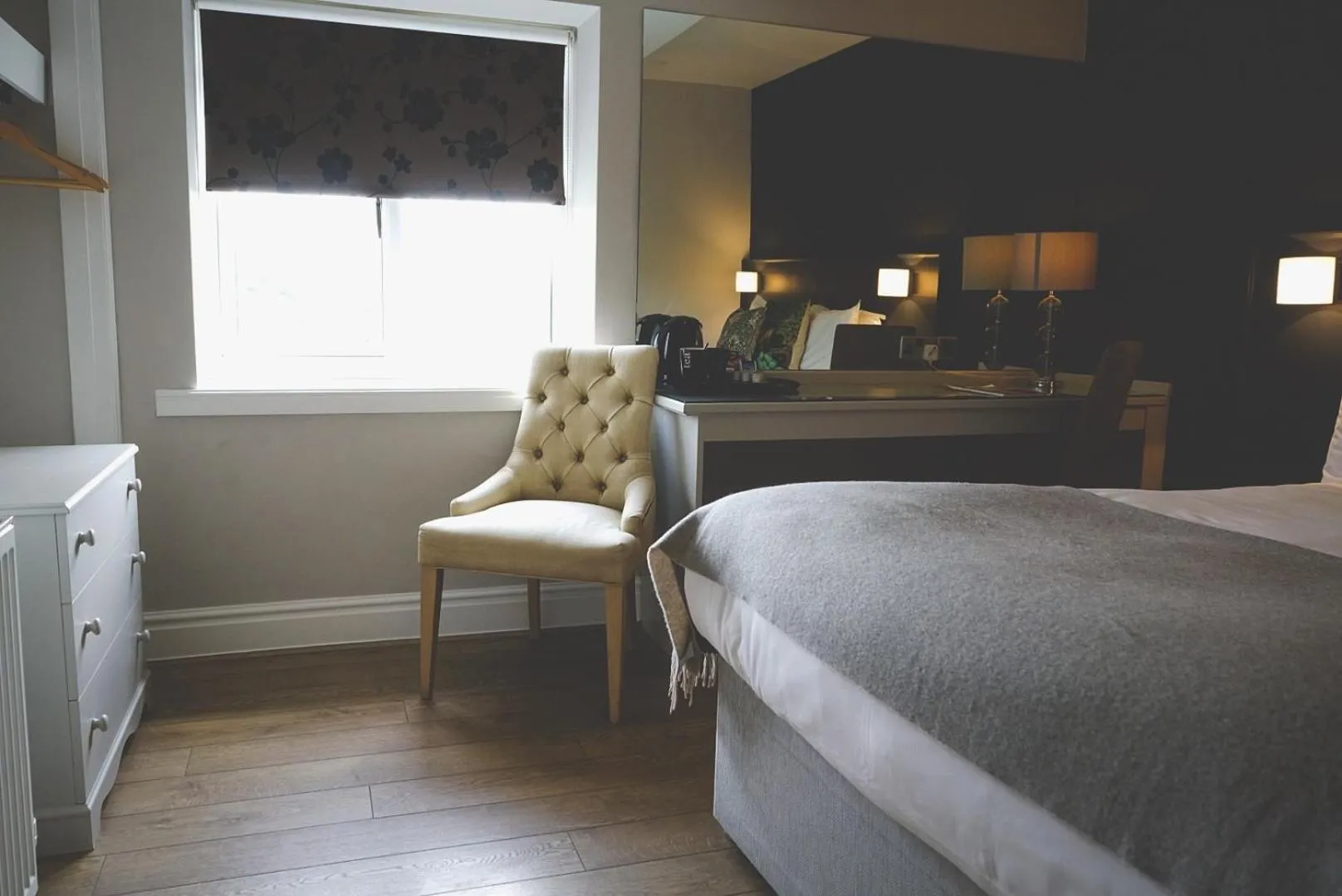 Bedroom, Bed in Pyes Mill Hotel Conder Green