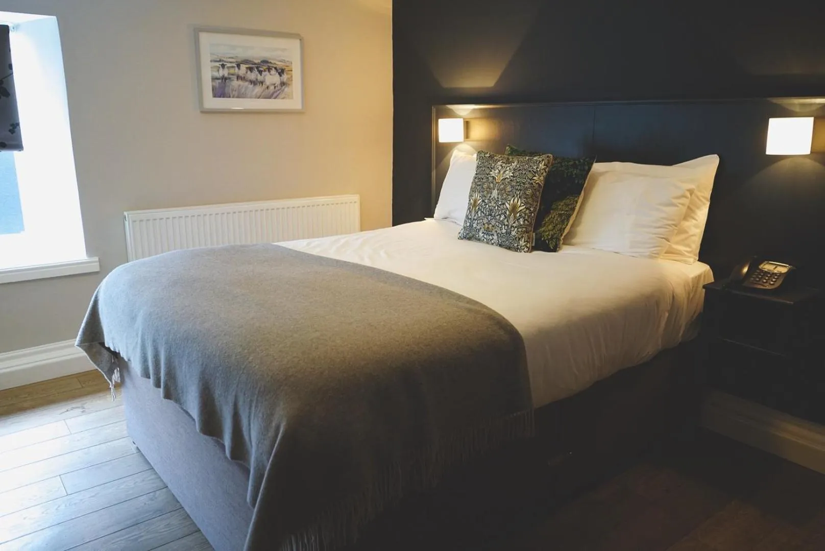 Bed in Pyes Mill Hotel Conder Green