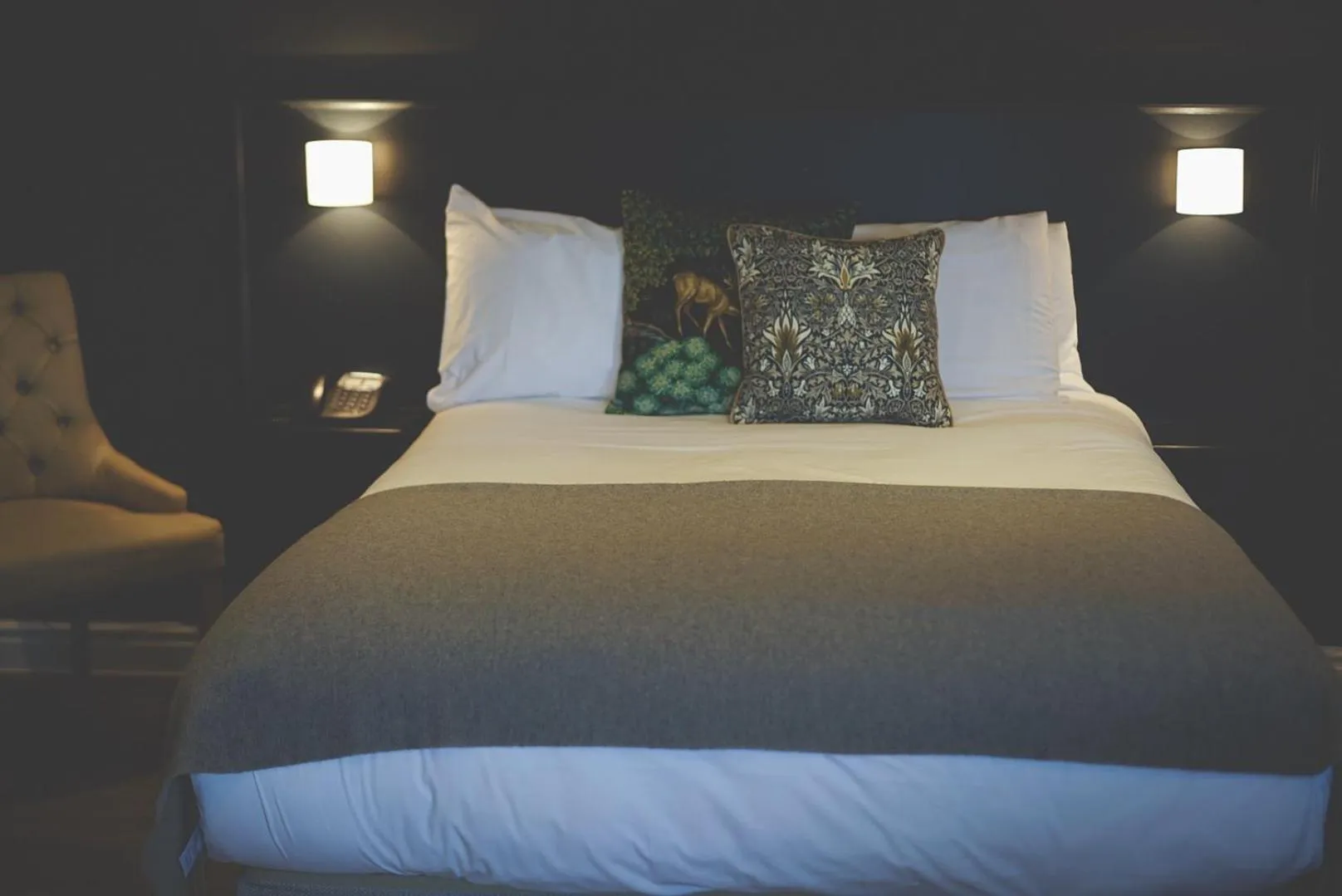 Bedroom, Bed in Pyes Mill Hotel Conder Green