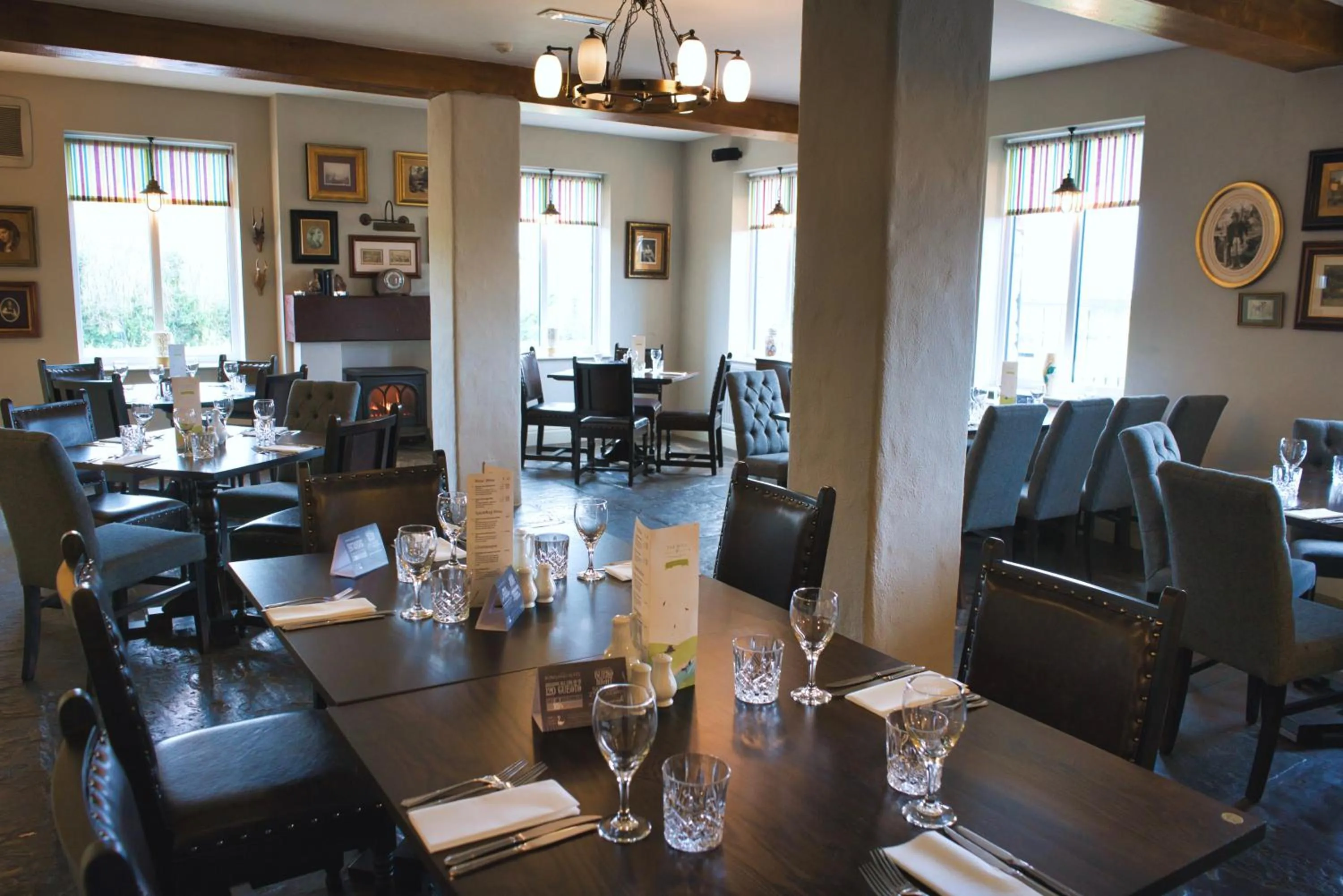 Dining area in Pyes Mill Hotel Conder Green