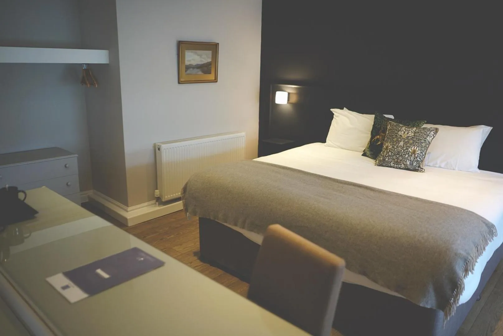 Bedroom, Bed in Pyes Mill Hotel Conder Green