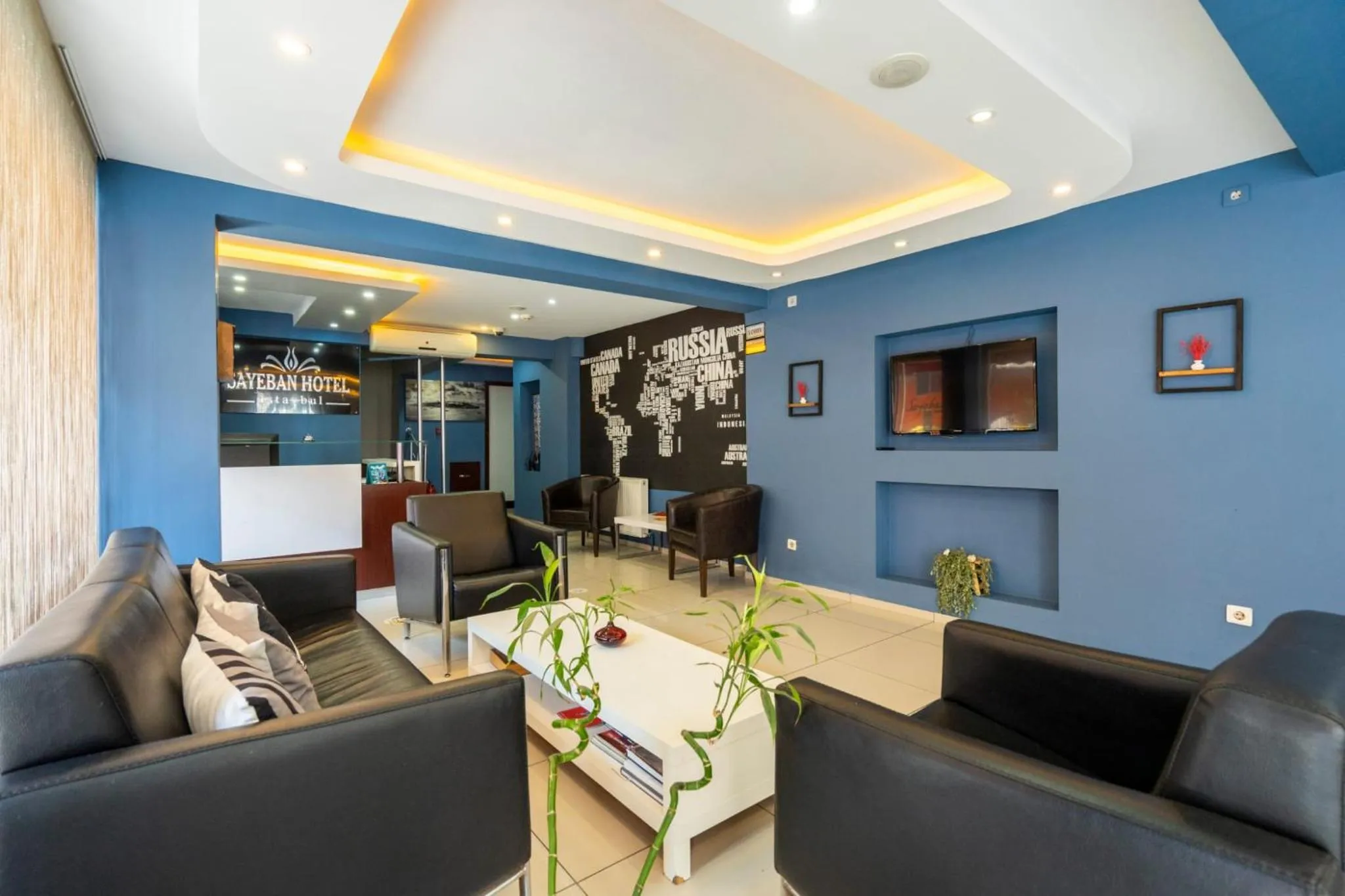 Lobby or reception in Sayeban Hotel Istanbul