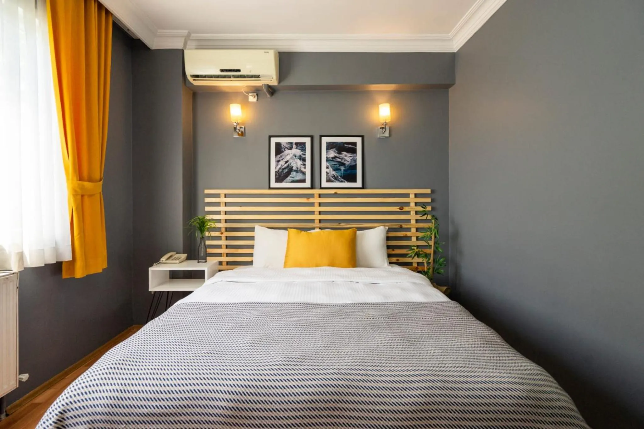 Bed in Sayeban Hotel Istanbul