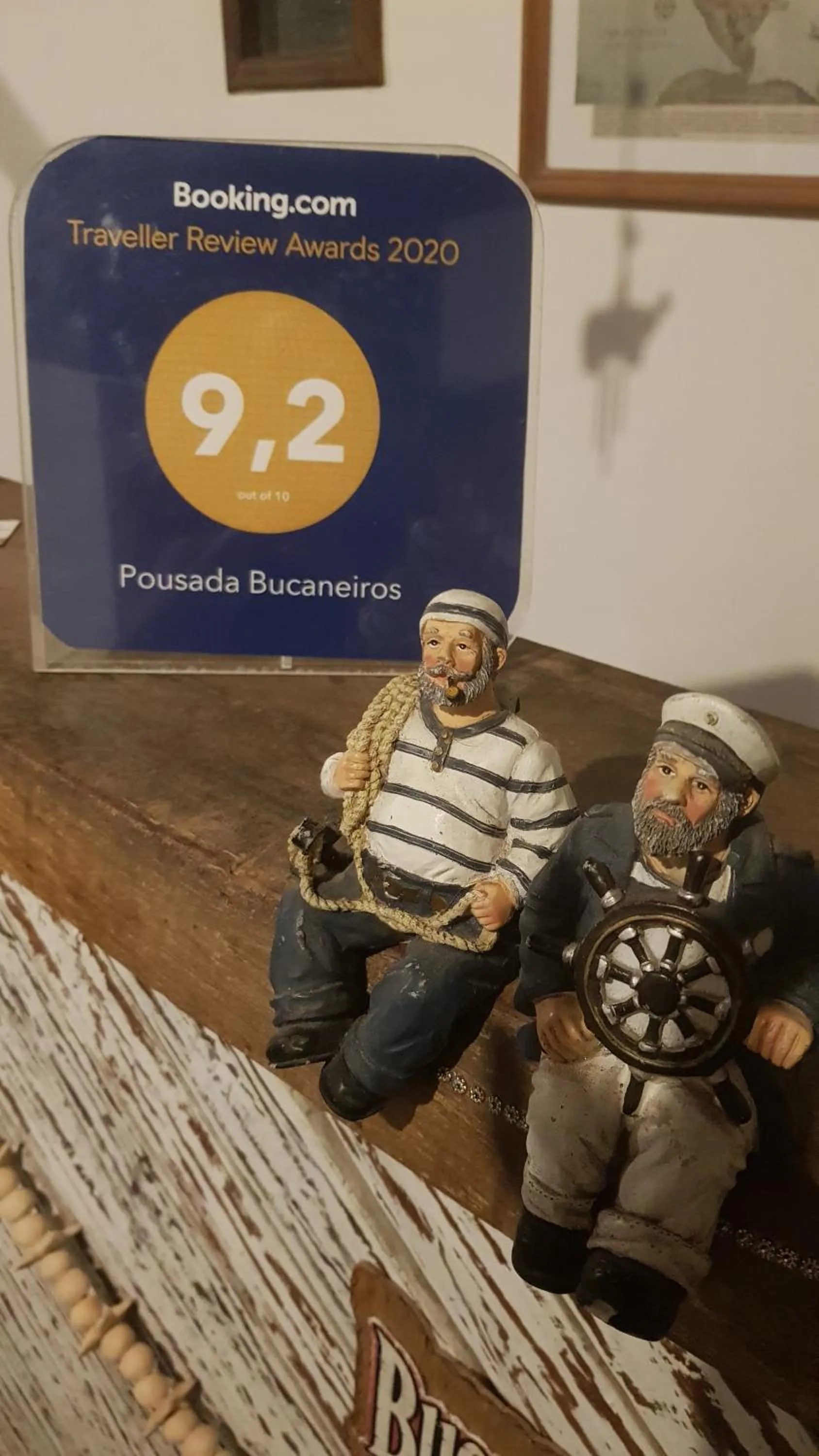 Lobby or reception in Pousada Bucaneiros