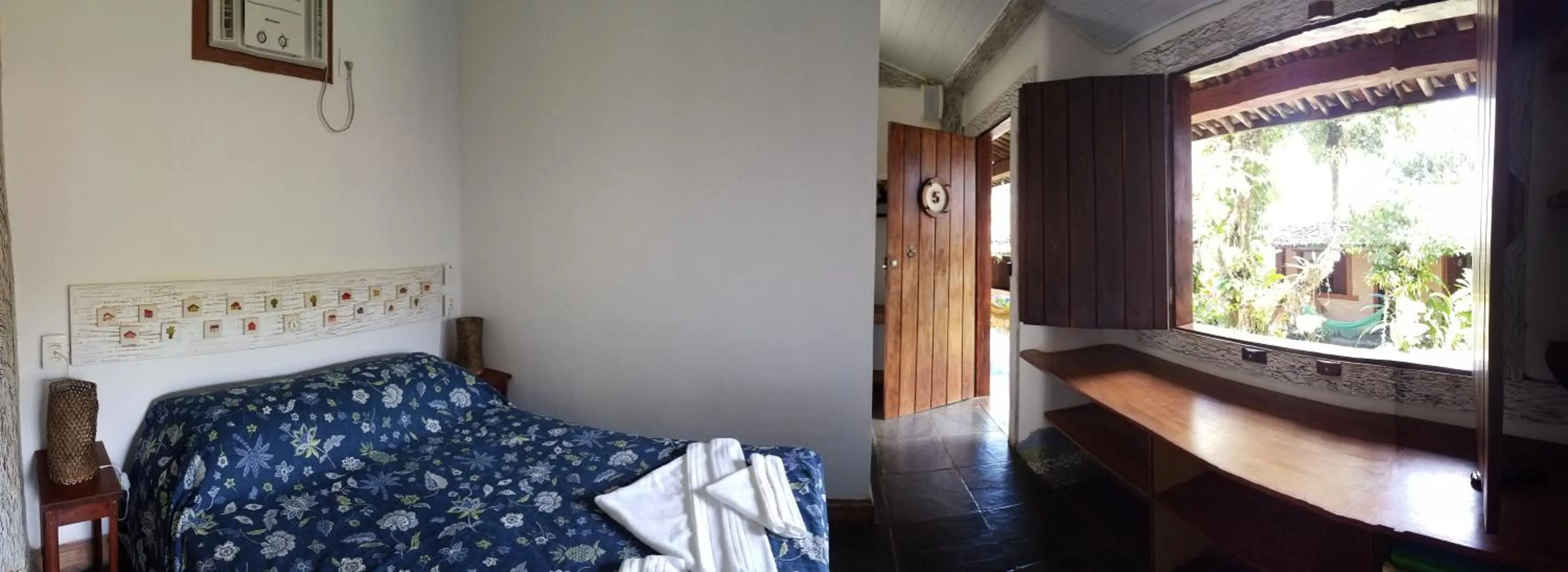 Garden view, Bed in Pousada Bucaneiros