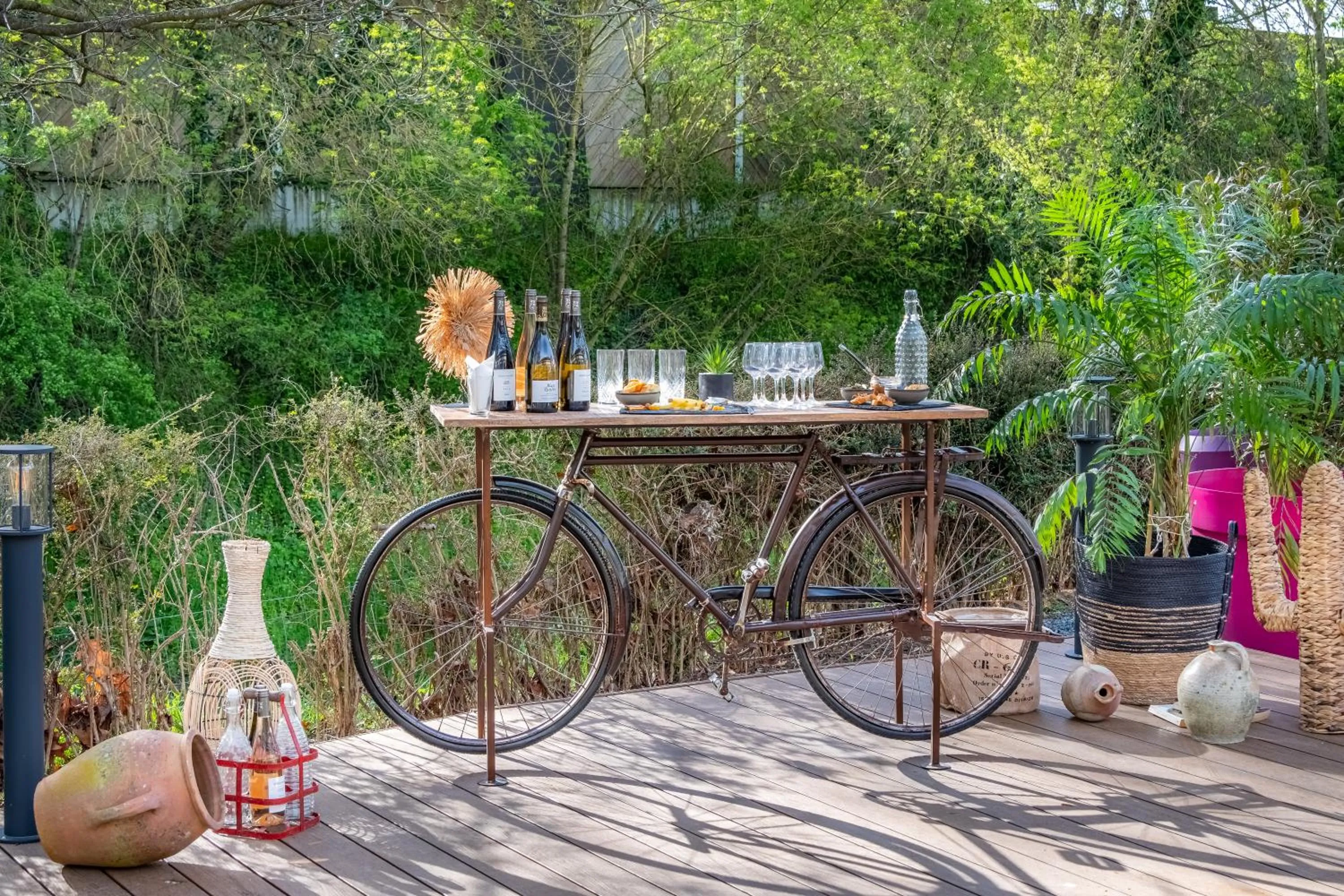 Patio in The Originals City, Angers Sud, Le Village 49