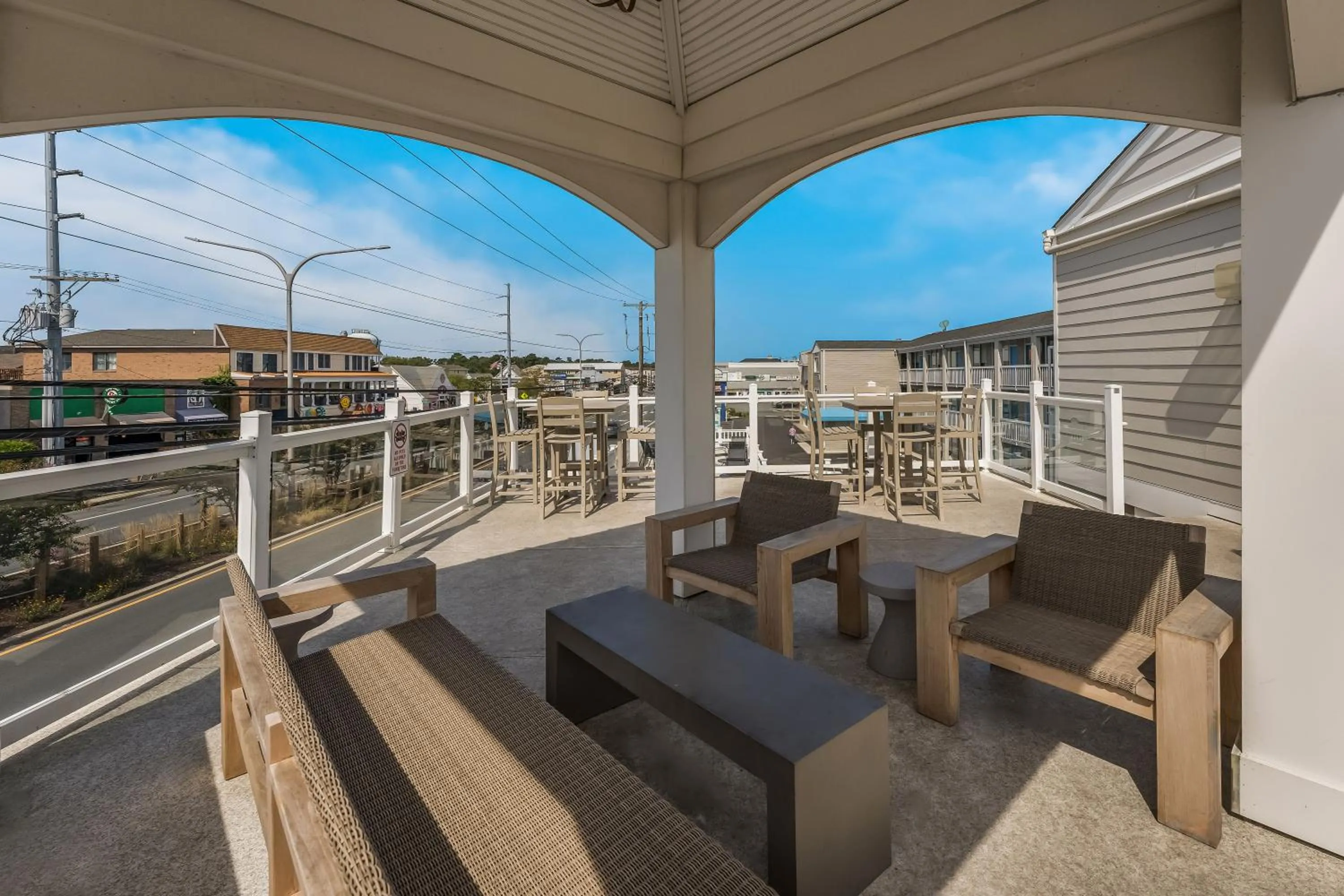 Patio in Atlantic Oceanside Dewey