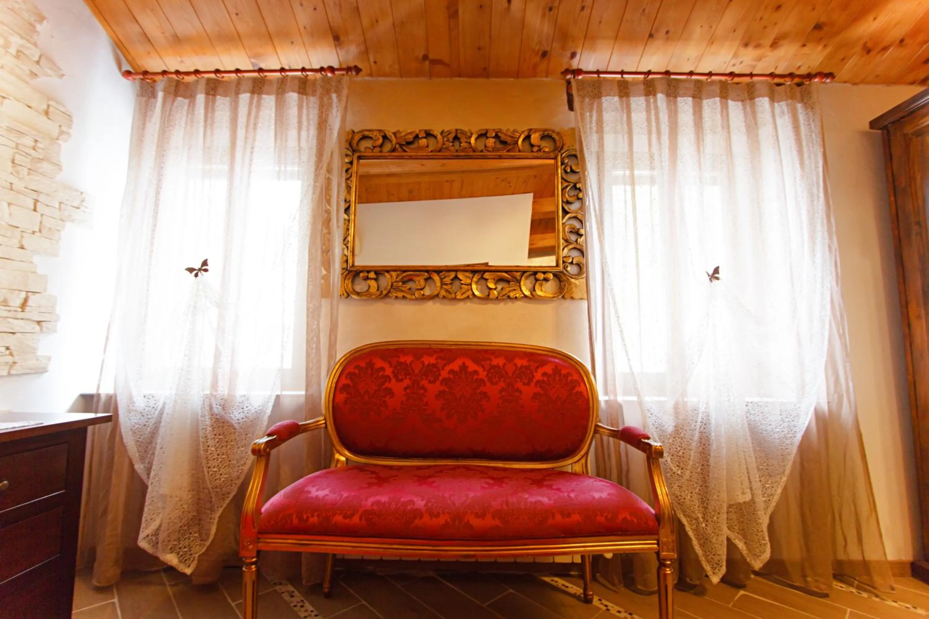 Seating area in Eden Lilli B&B