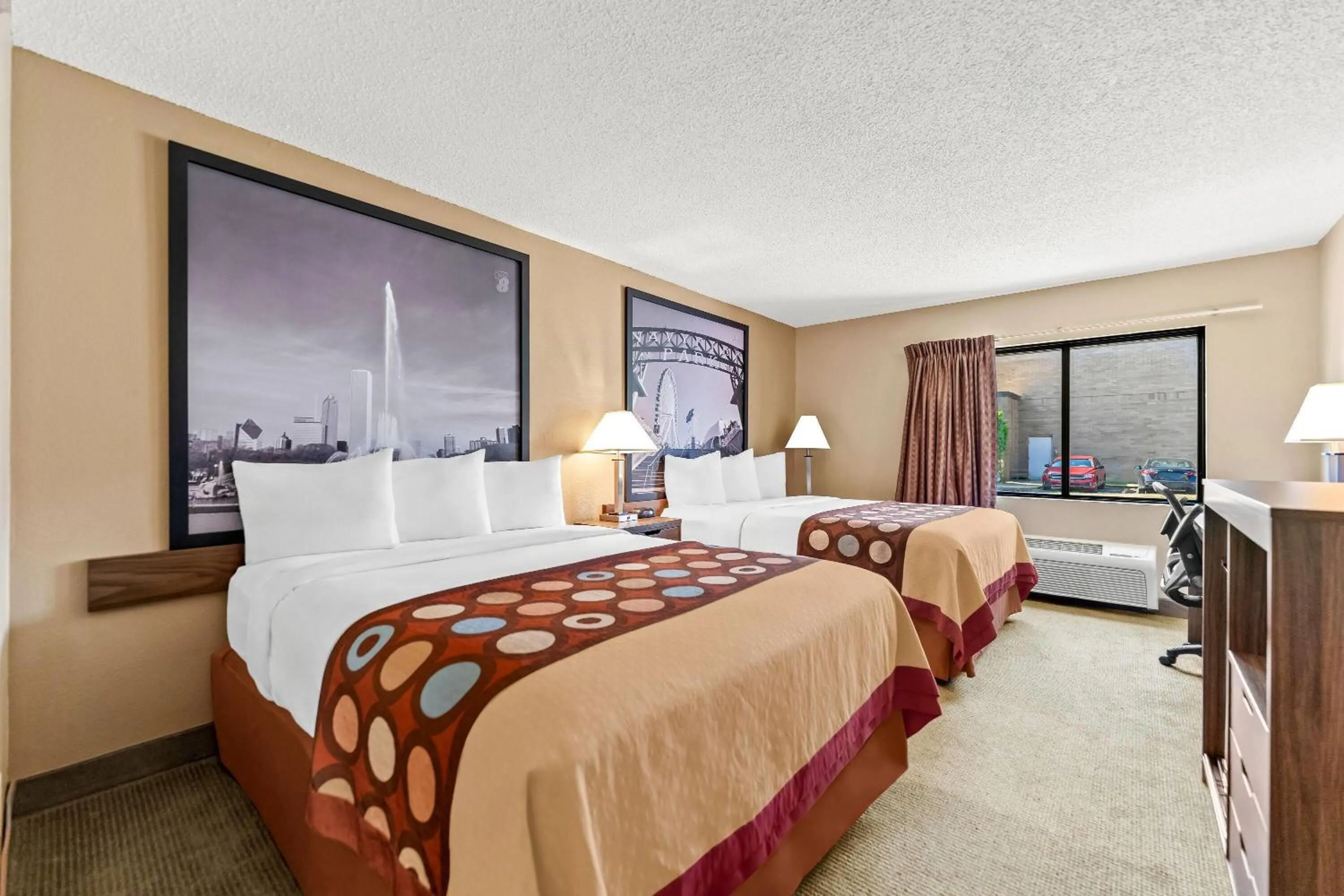 Bed in Super 8 by Wyndham Elgin