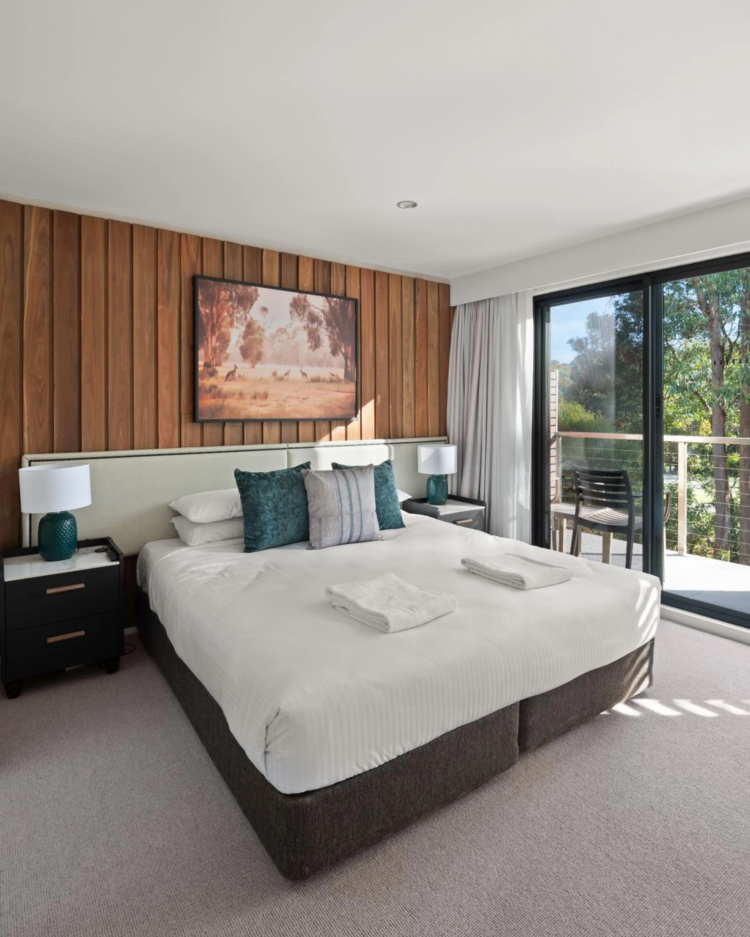 Bed in The Sebel Creswick Forest Resort