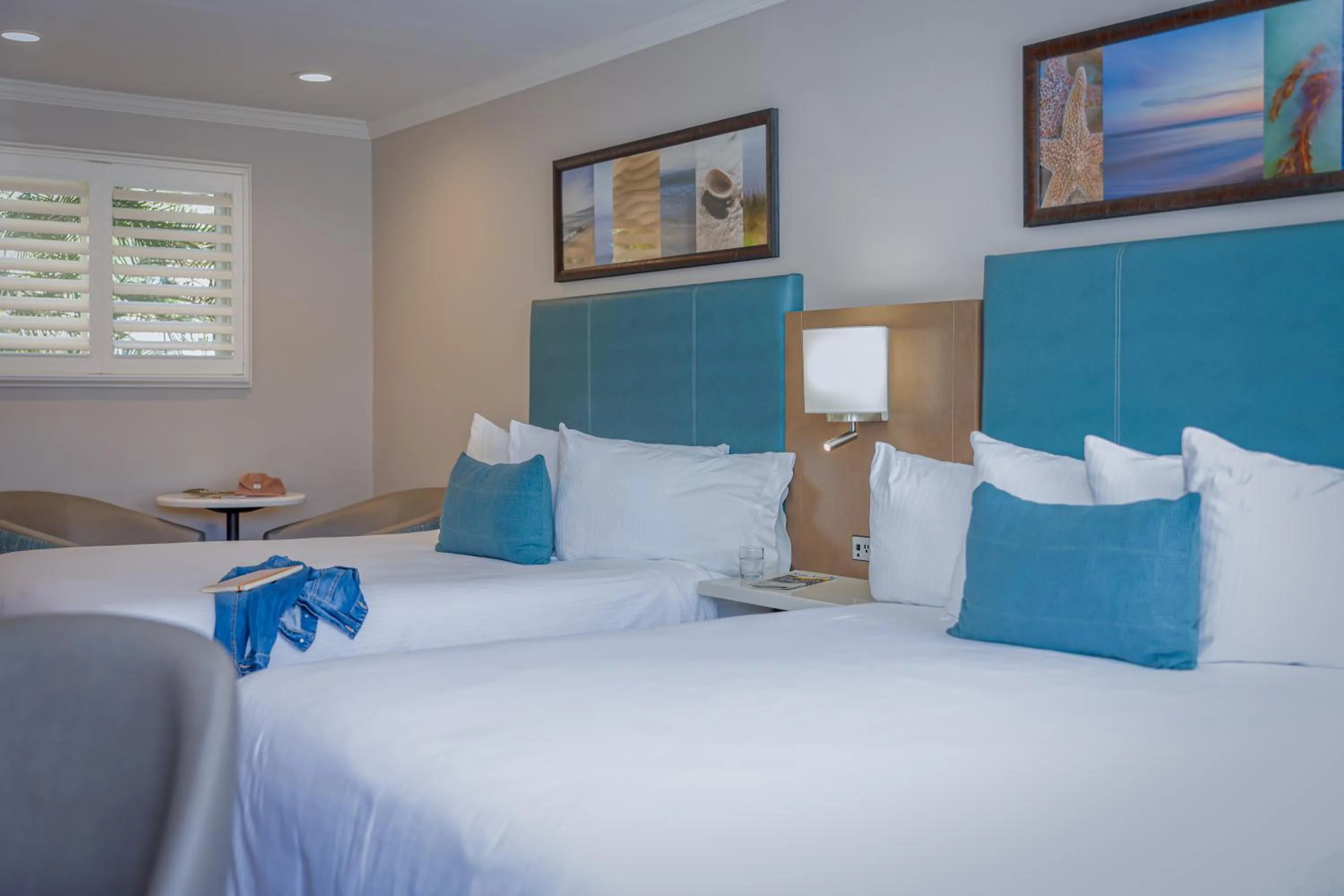 Bed in Marina Beach Motel