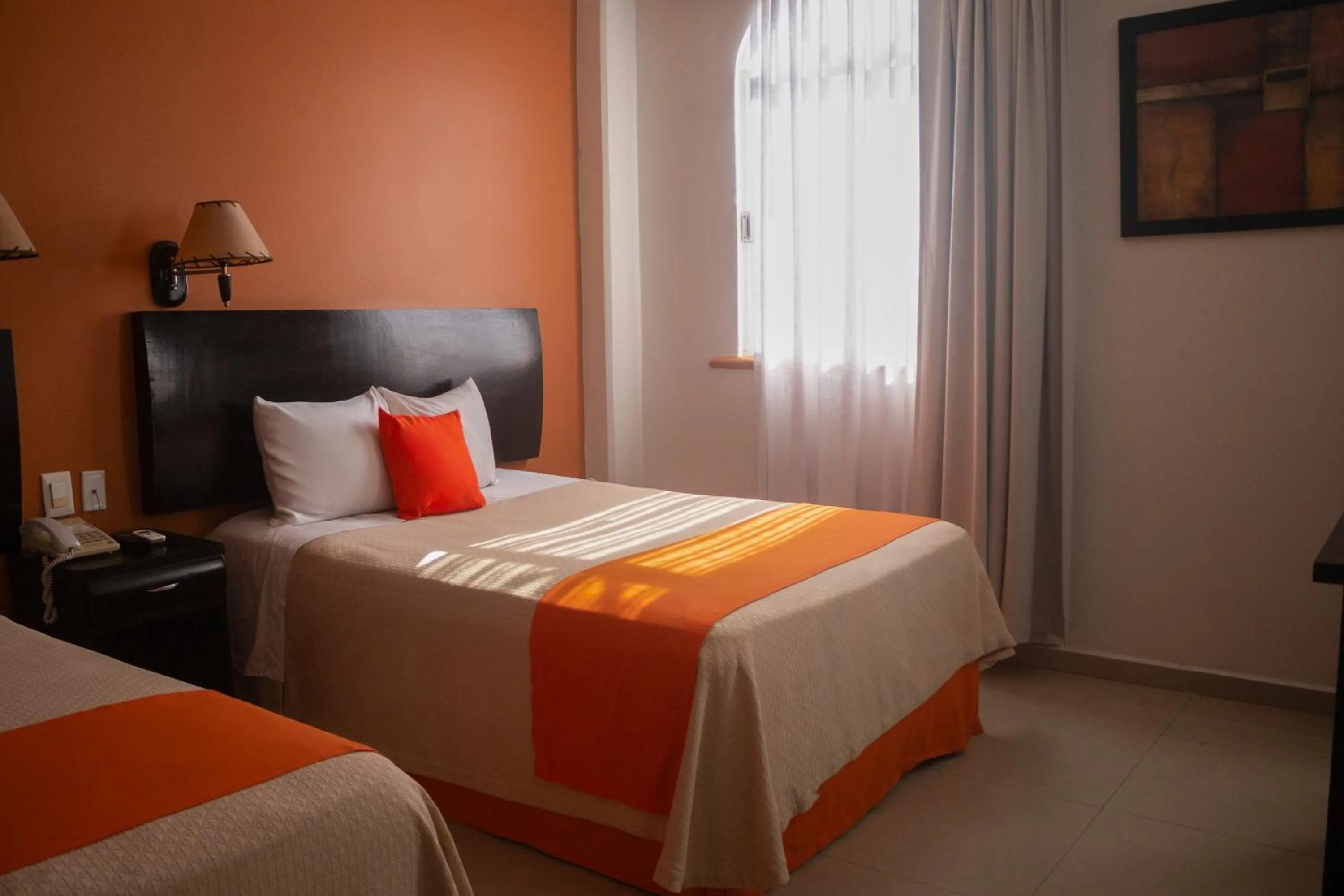 Bedroom, Bed in Hotel Baez Paraiso