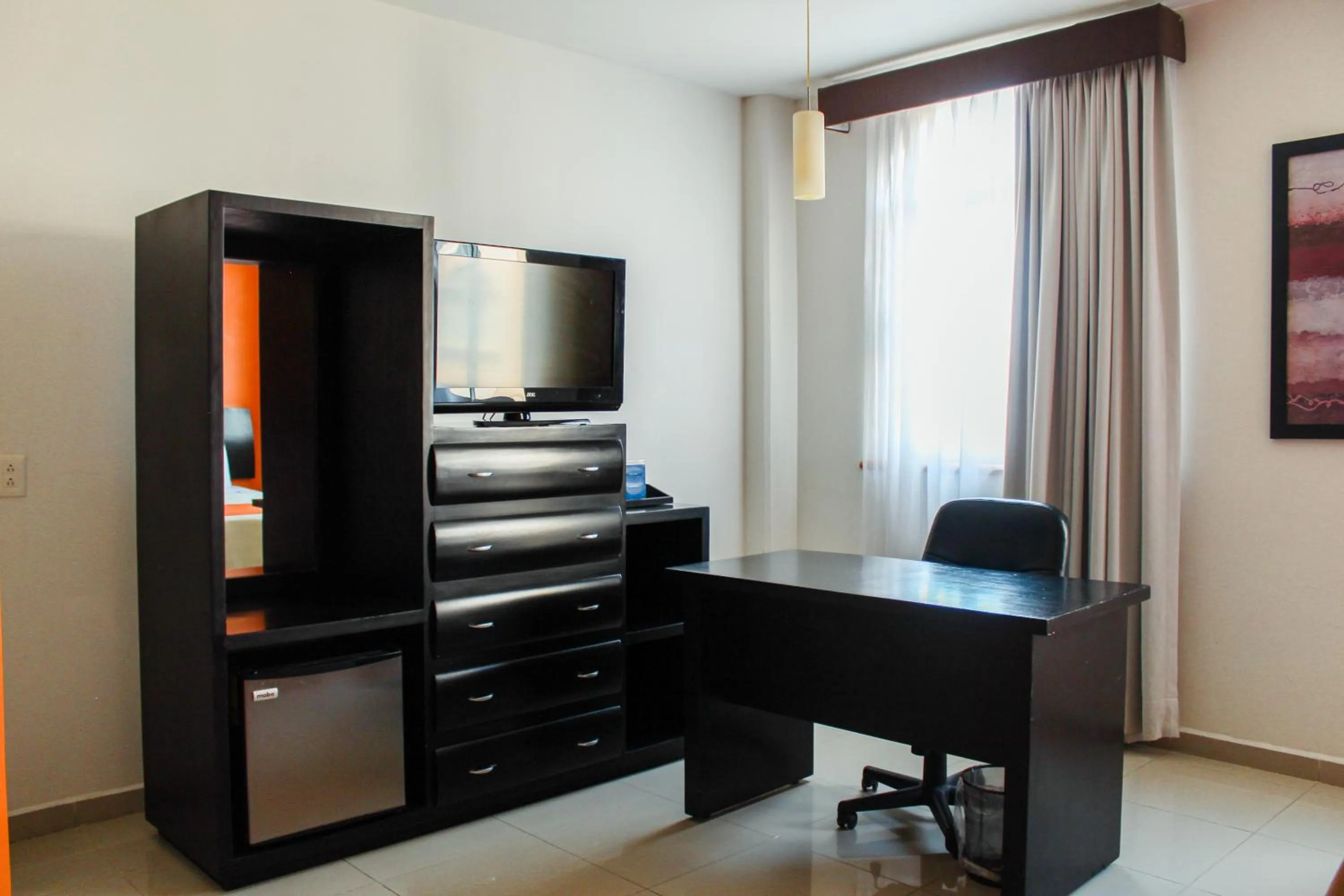 Seating area in Hotel Baez Paraiso