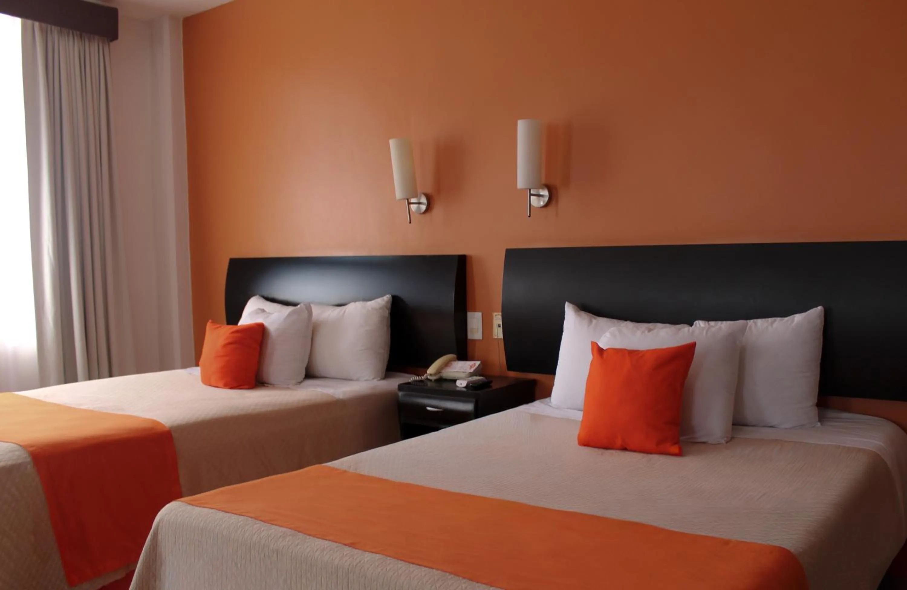 Bed in Hotel Baez Paraiso