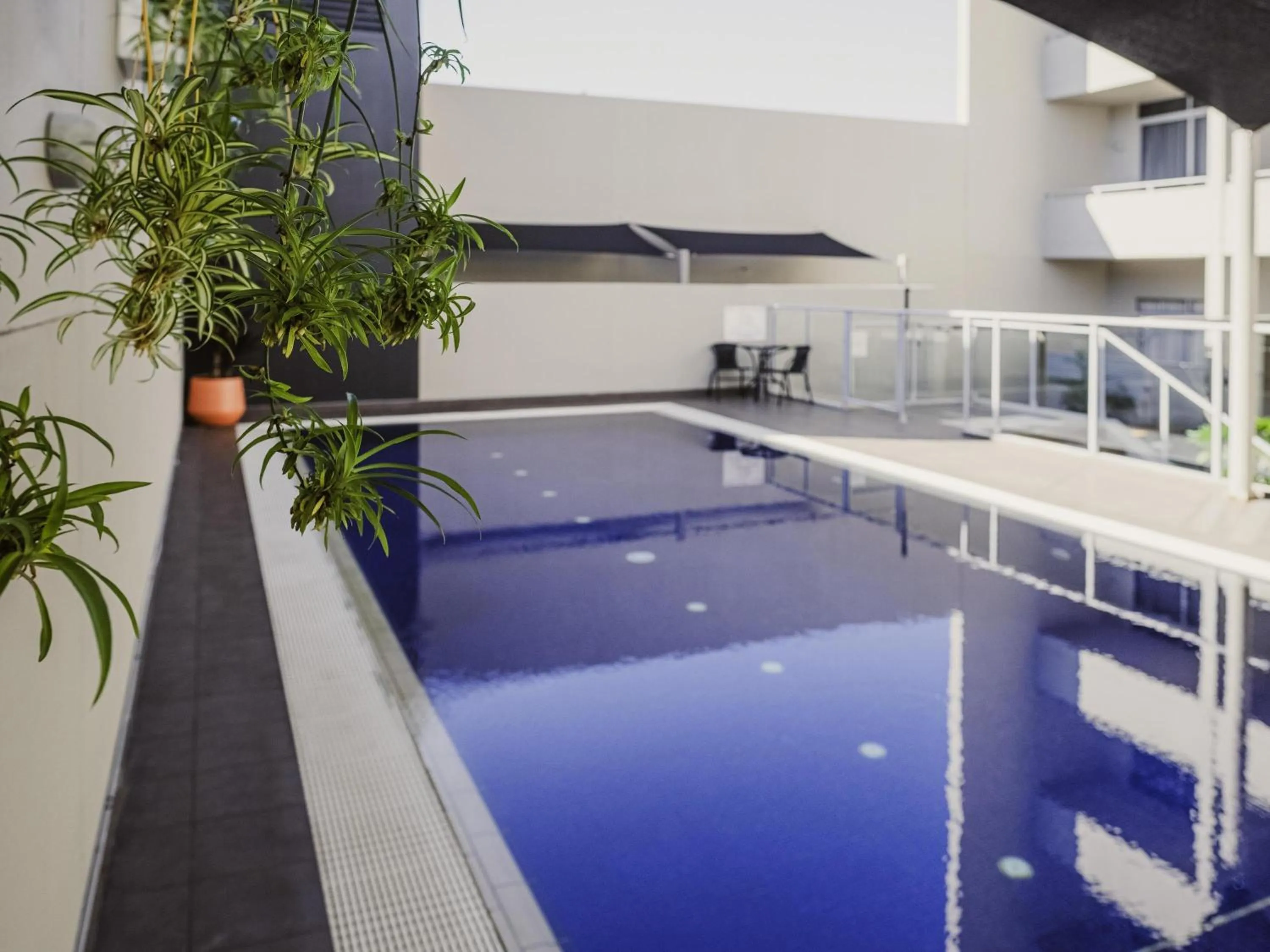 Pool view in Mercure Centro Port Macquarie