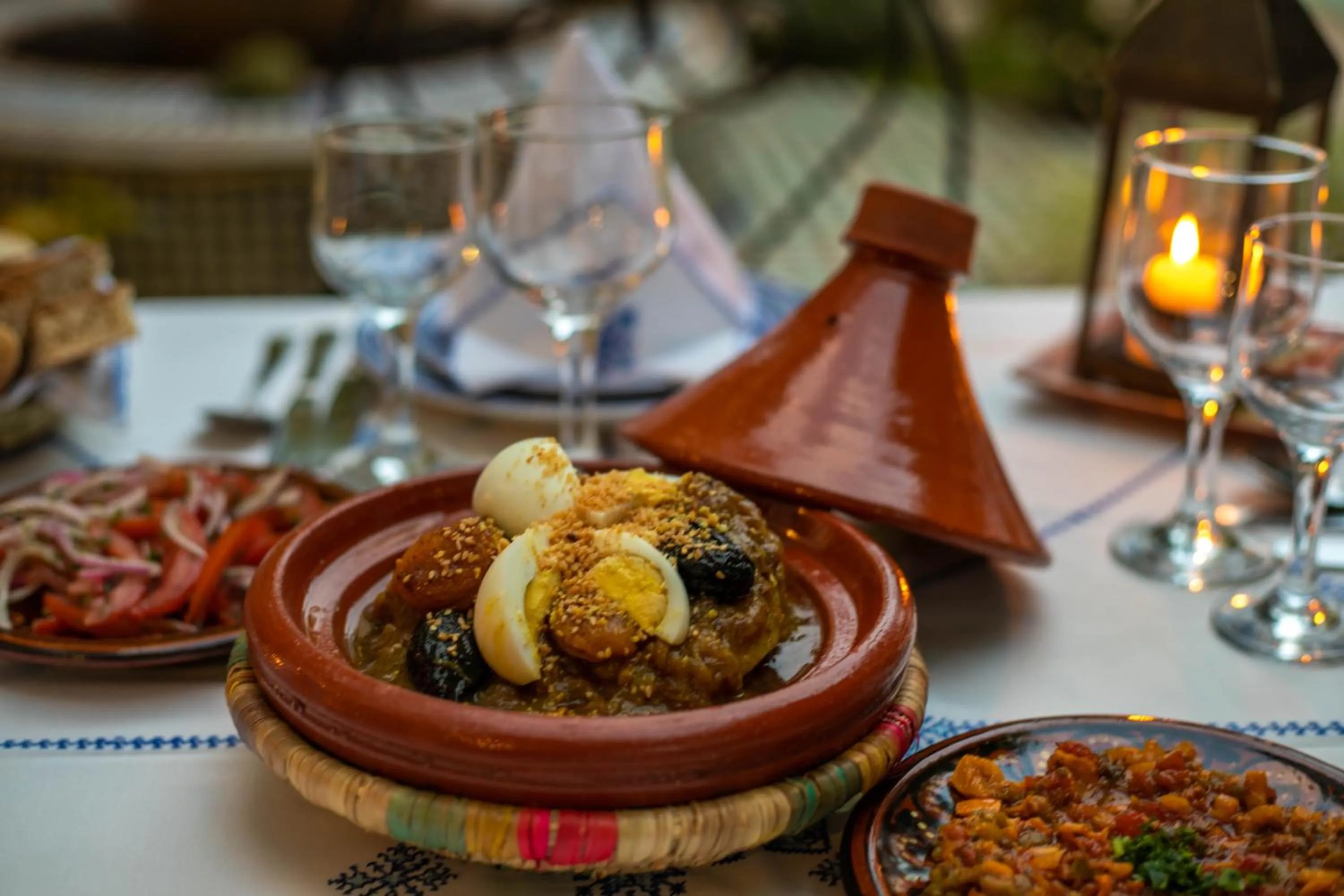 Dinner in Ryad Mabrouka