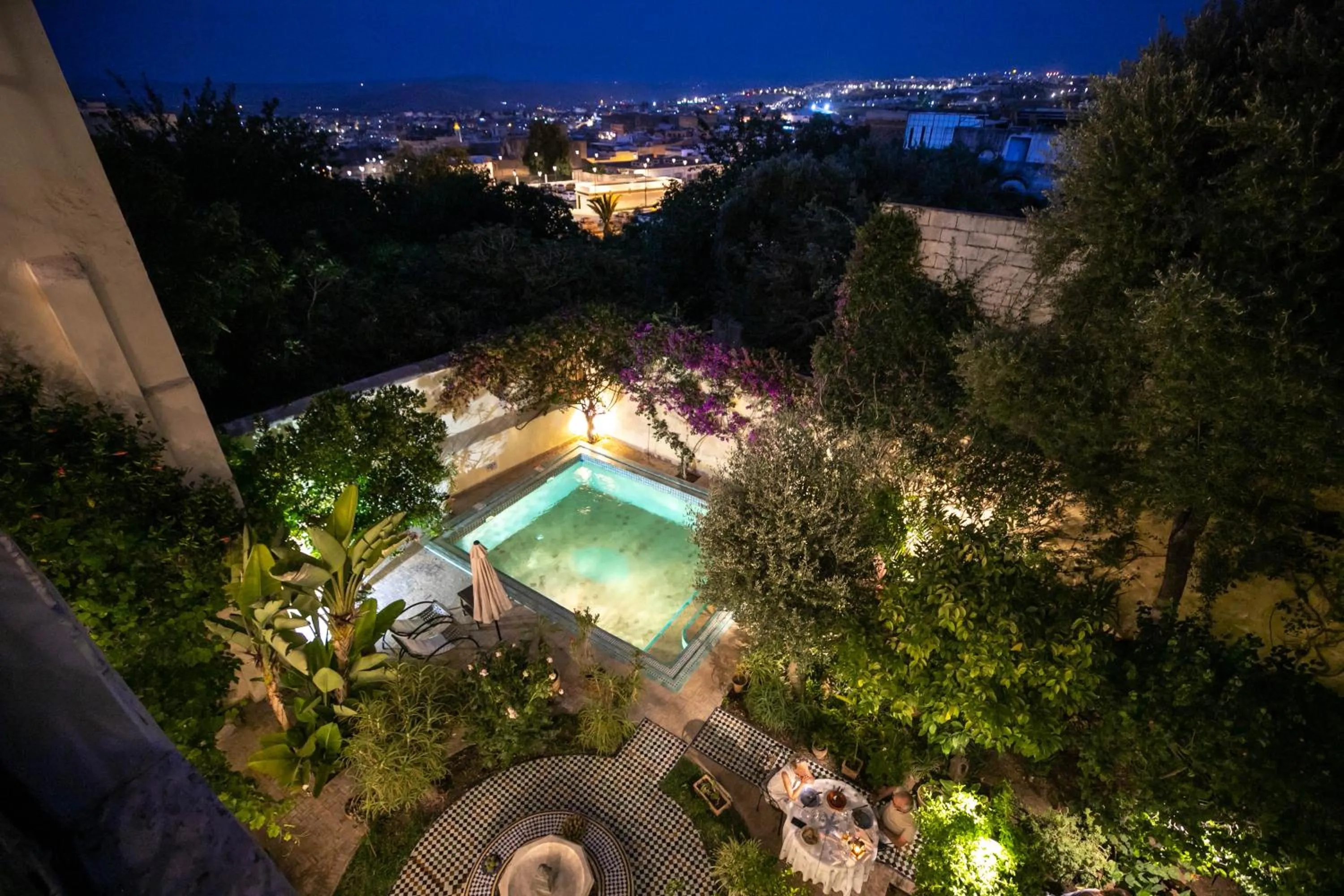 Garden view in Ryad Mabrouka