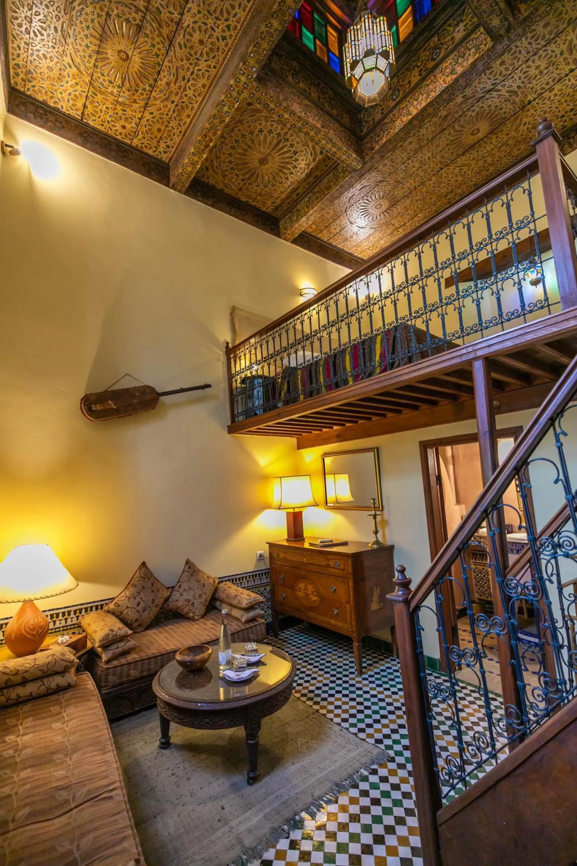 Decorative detail in Ryad Mabrouka