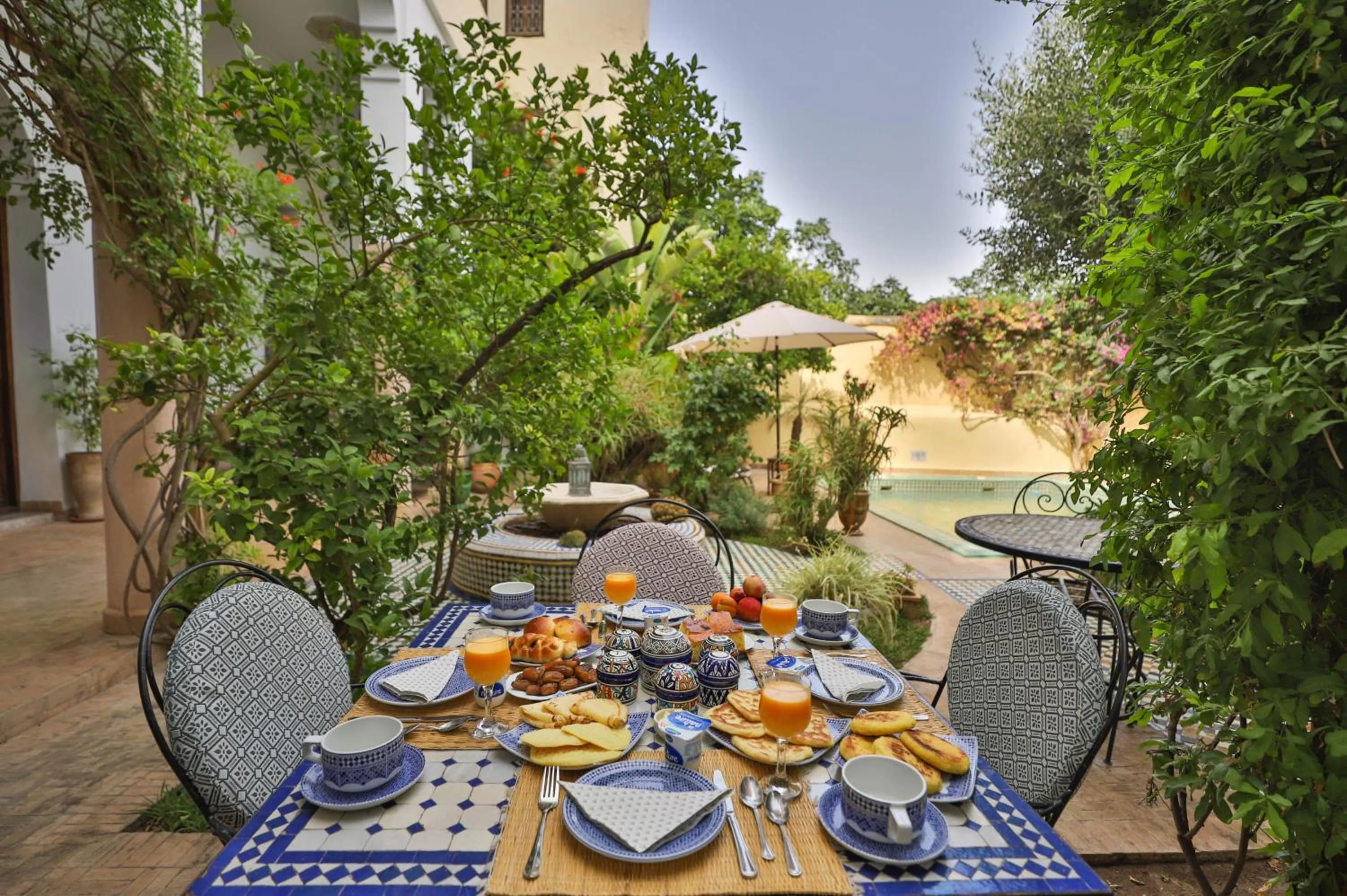 Breakfast in Ryad Mabrouka