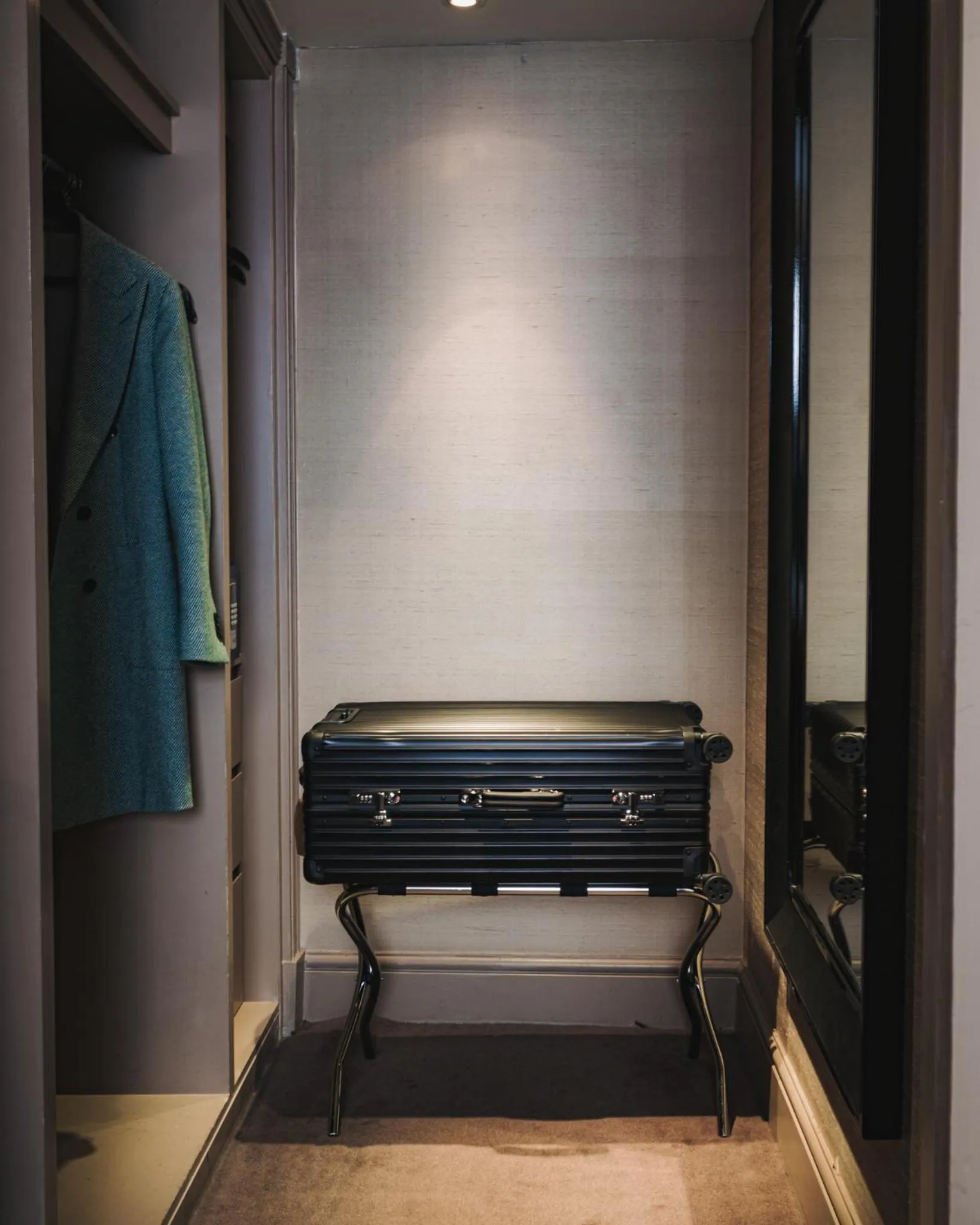 wardrobe in Althoff St James's Hotel & Club London