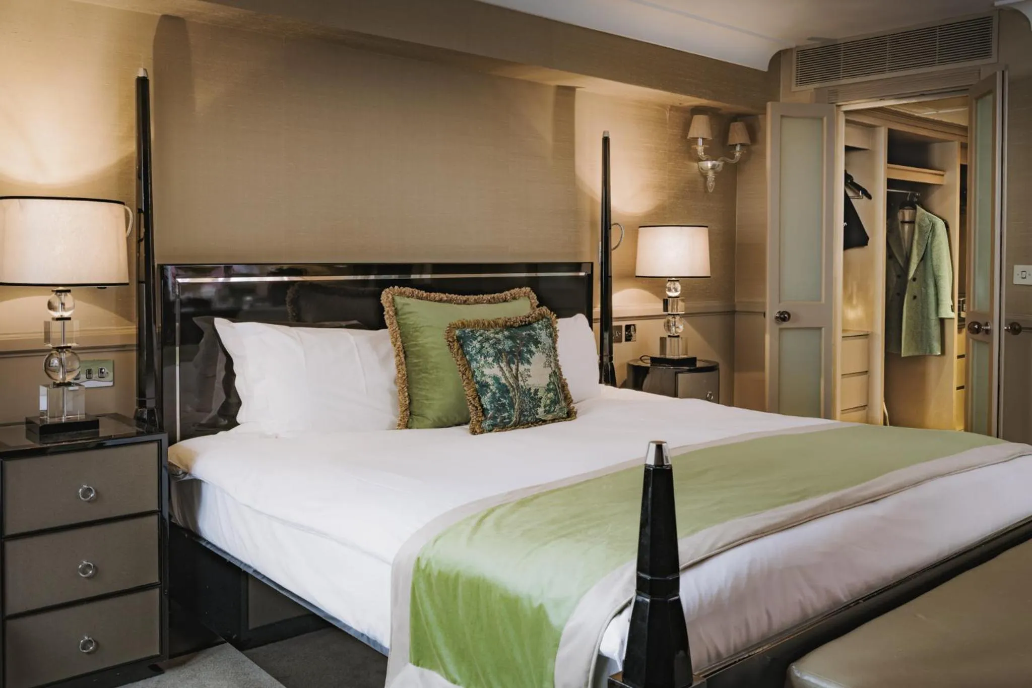 Bed in Althoff St James's Hotel & Club London