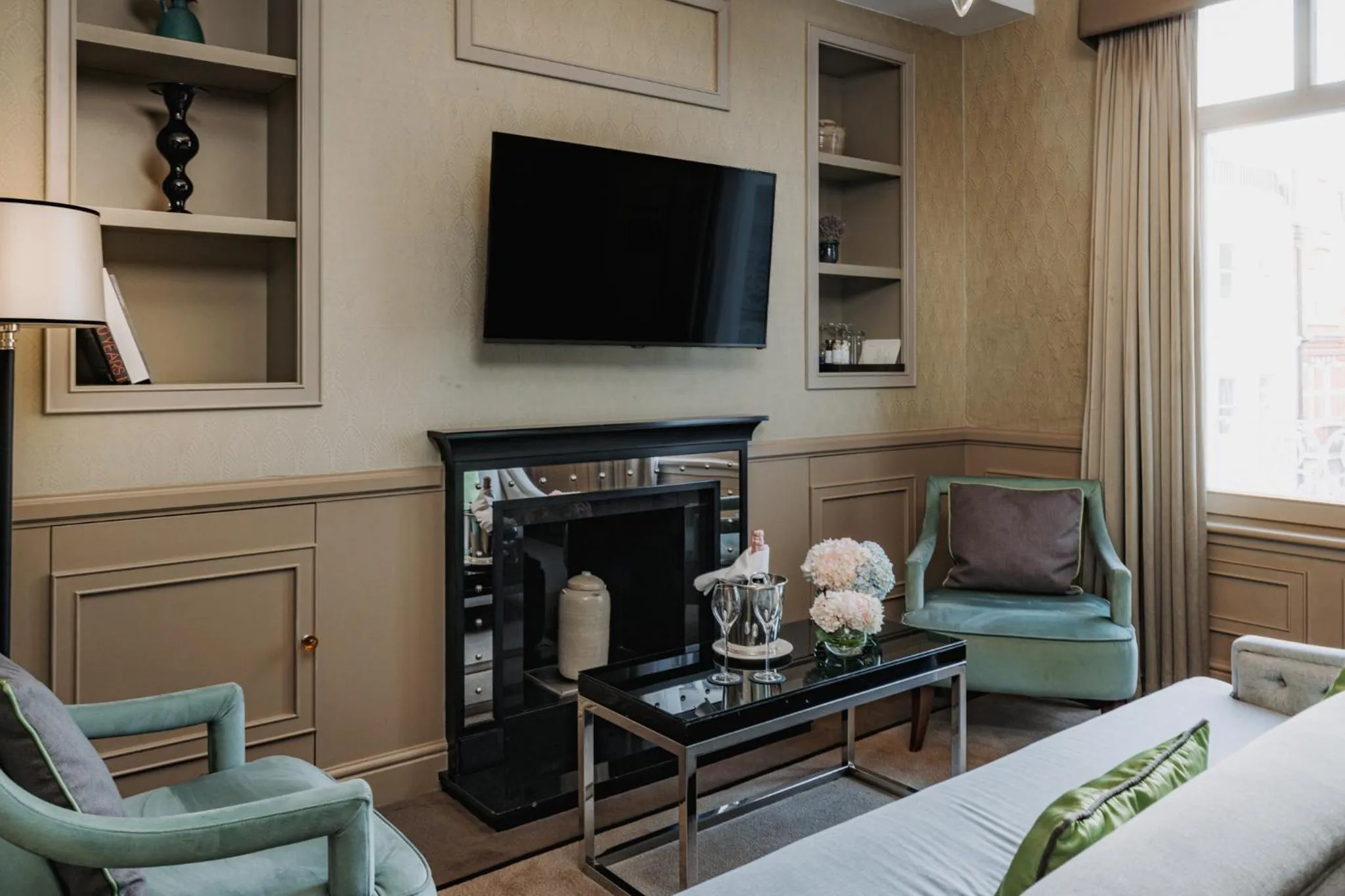 Living room in Althoff St James's Hotel & Club London