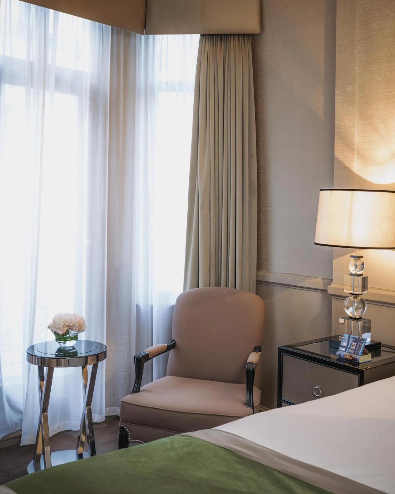 Bed in Althoff St James's Hotel & Club London