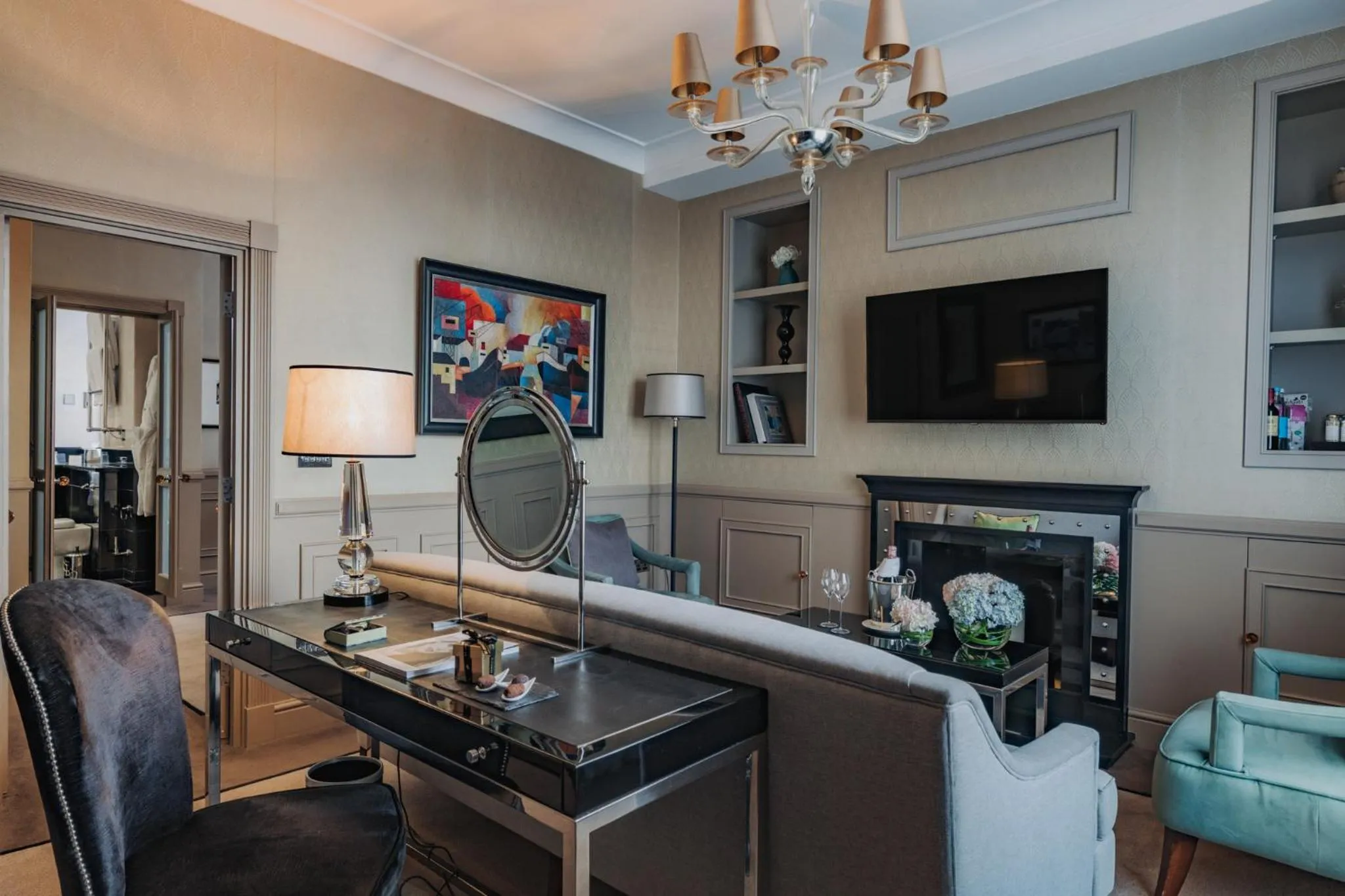 Living room in Althoff St James's Hotel & Club London