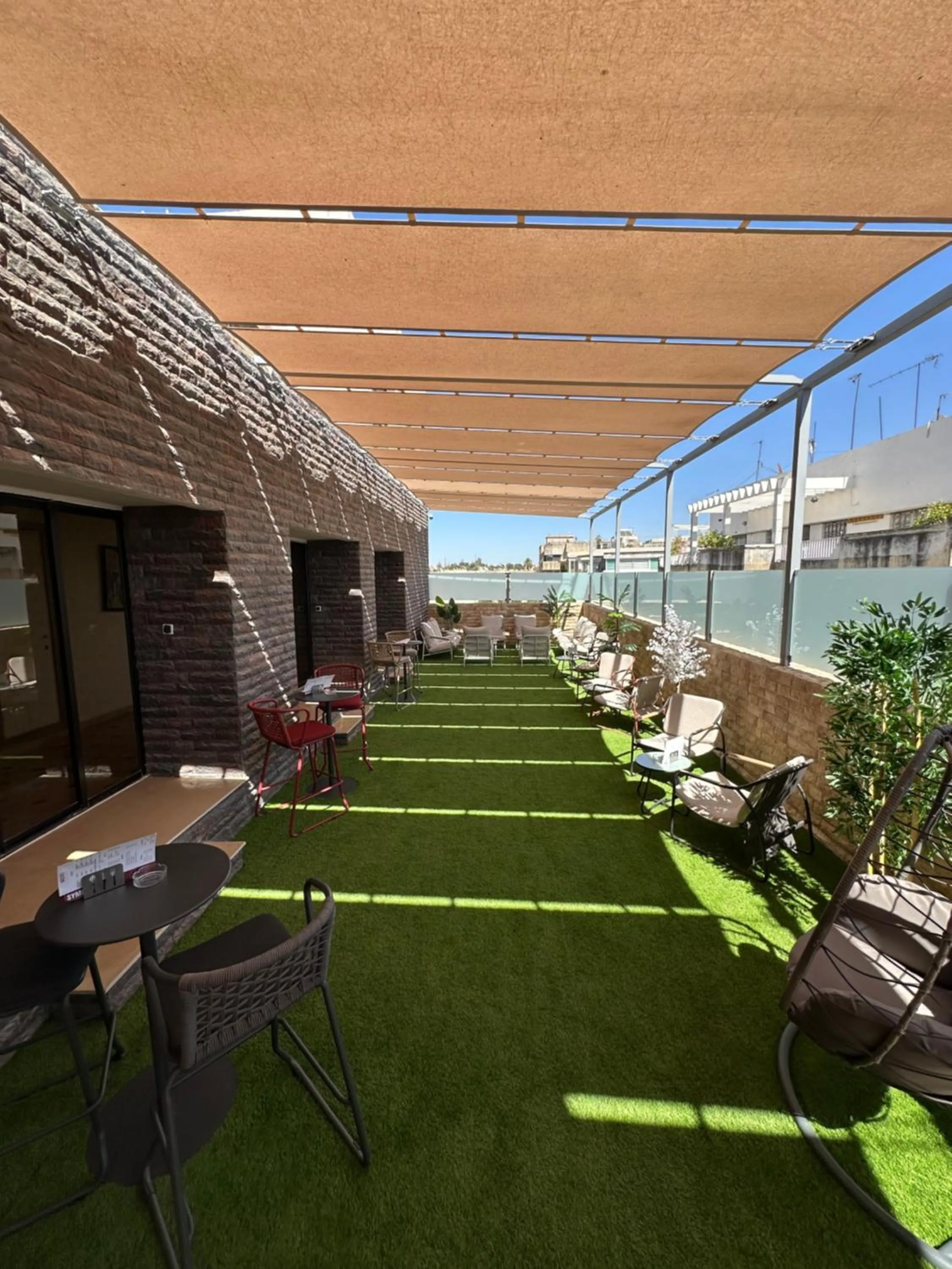 Balcony/Terrace in Hotel Mounia