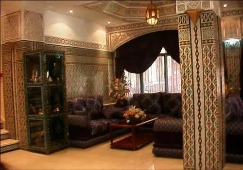 Lobby or reception in Hotel Mounia